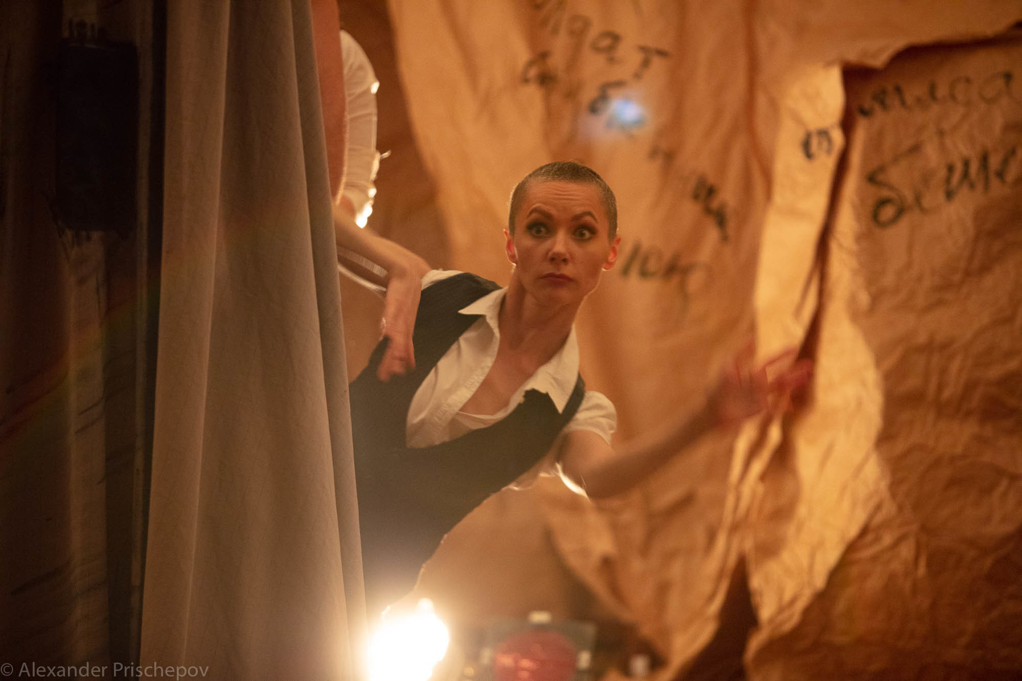 Спектакль «Маяковский. Совершенно секретно». Александр Прищепов - фотограф, режиссёр, продюсер