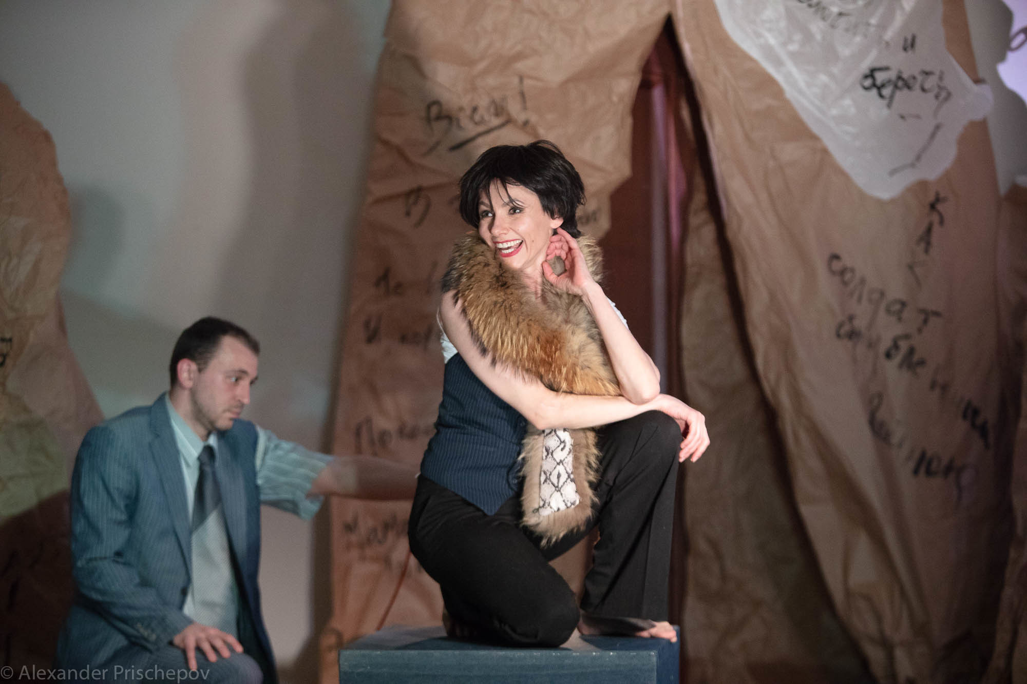 Спектакль «Маяковский. Совершенно секретно». Александр Прищепов - фотограф, режиссёр, продюсер