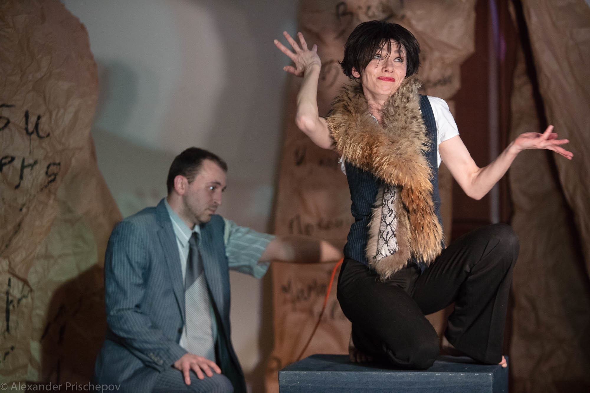 Спектакль «Маяковский. Совершенно секретно». Александр Прищепов - фотограф, режиссёр, продюсер