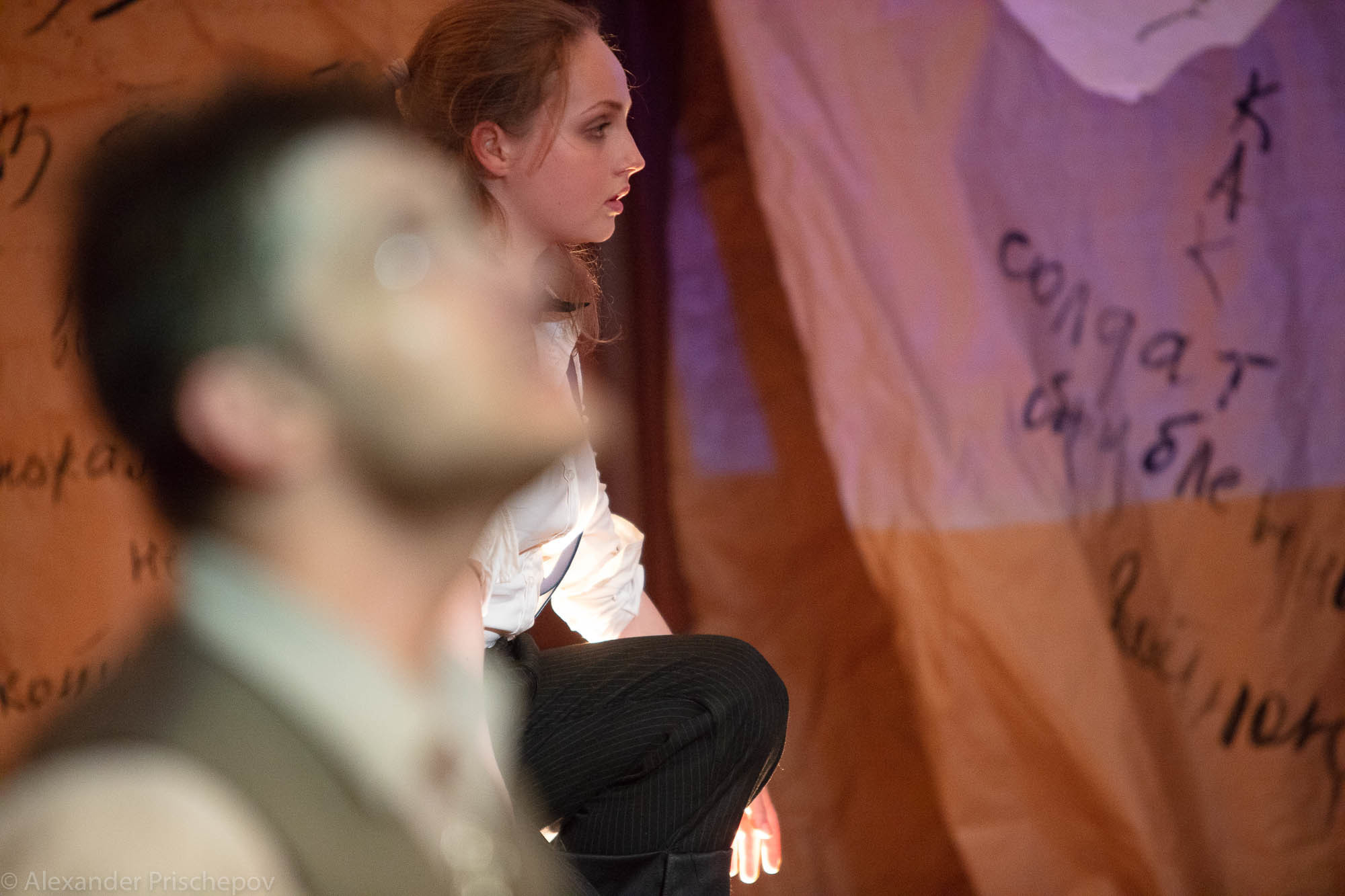 Спектакль «Маяковский. Совершенно секретно». Александр Прищепов - фотограф, режиссёр, продюсер