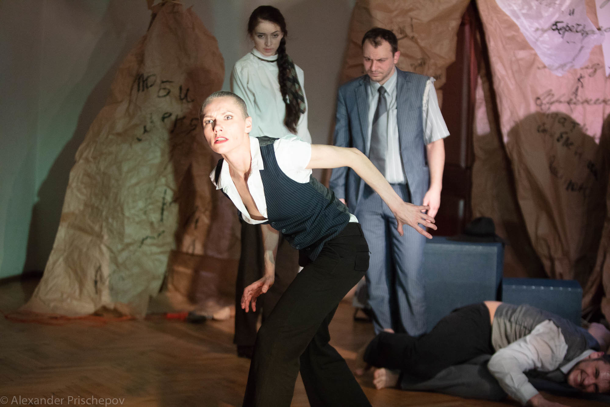 Спектакль «Маяковский. Совершенно секретно». Александр Прищепов - фотограф, режиссёр, продюсер