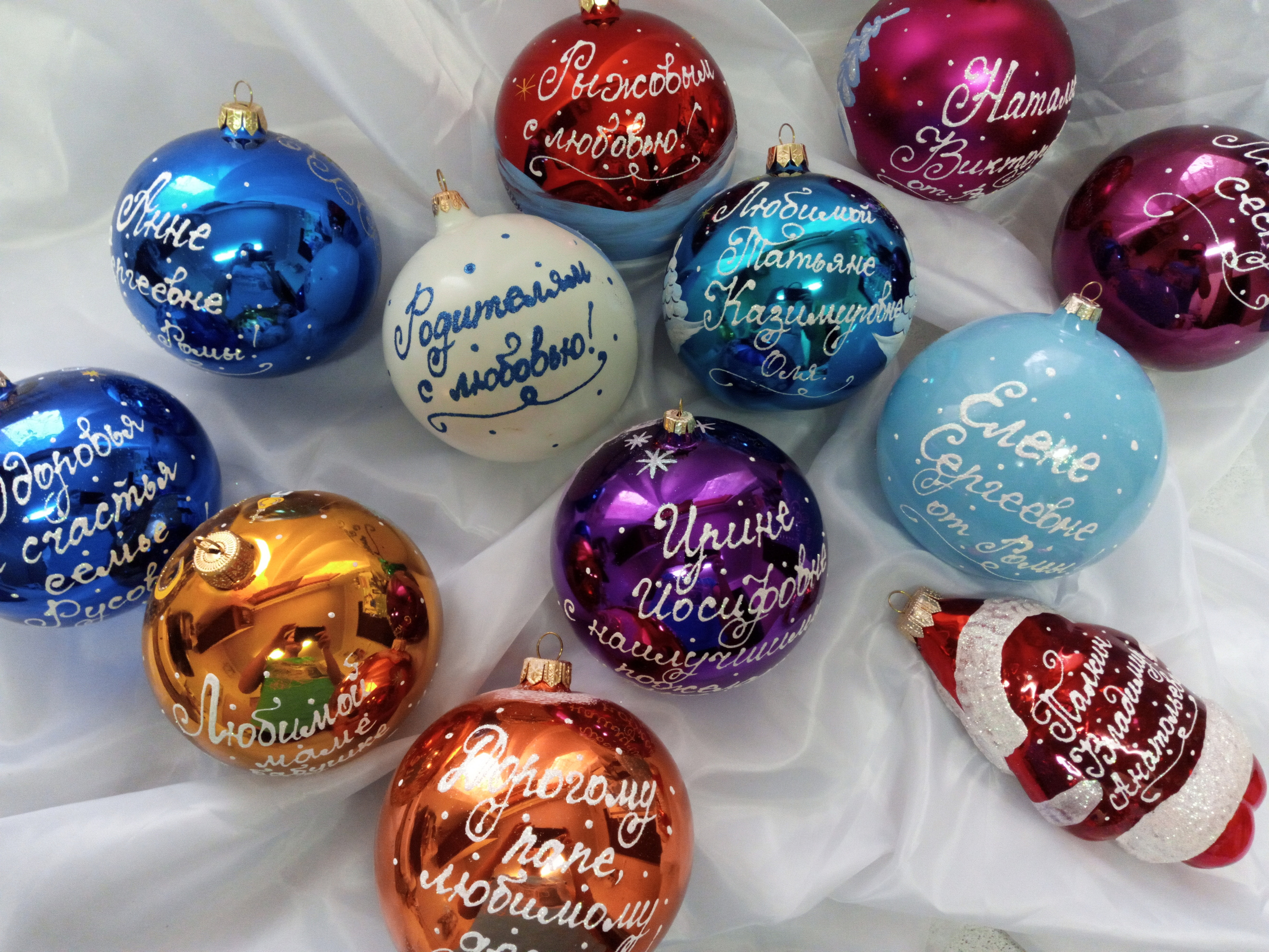 именные шары на заказ с персональной надписью