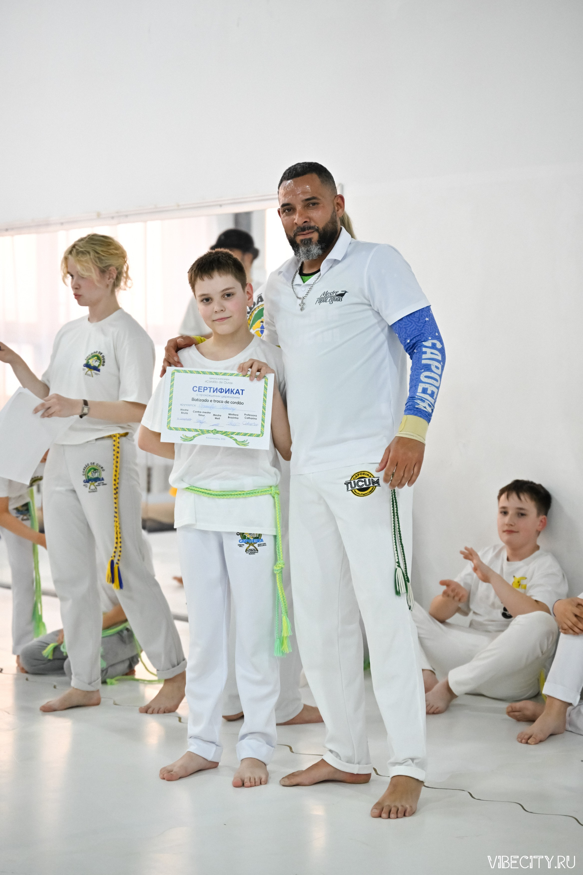 Capoeira: 4-е batizado e Troca de cordao. VIBECITY.RU Вайб Сити Ру Фоторепортажи Фотоотчеты Калининград