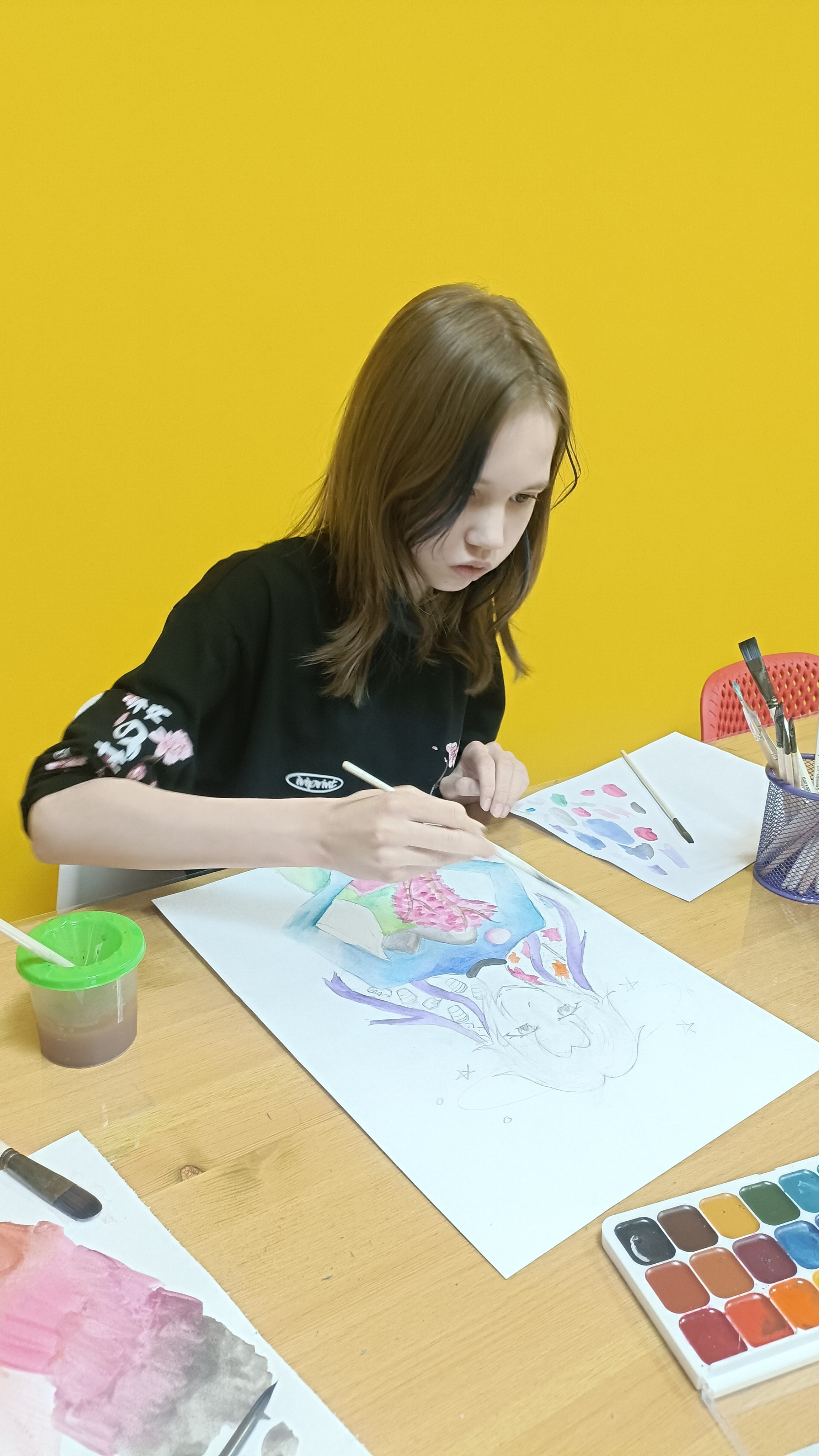 Рисование арт терапия дети художественная выставка картины