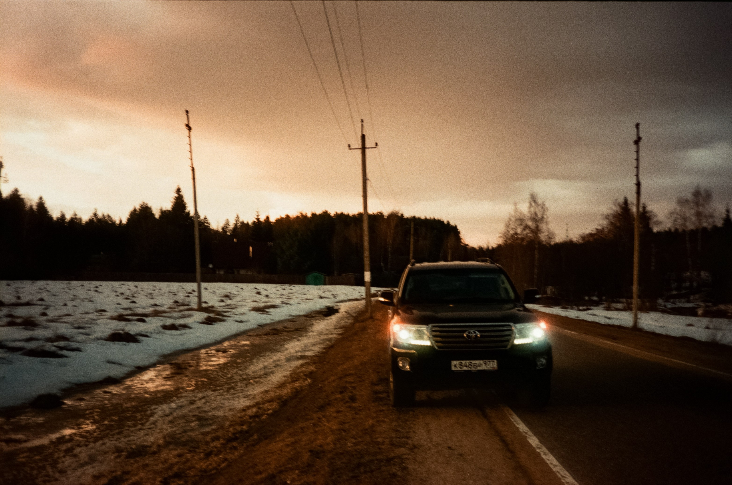 Ricoh FF-300D / Fujifilm X-tra 400 (просрочка) / Лукино март 2024 г