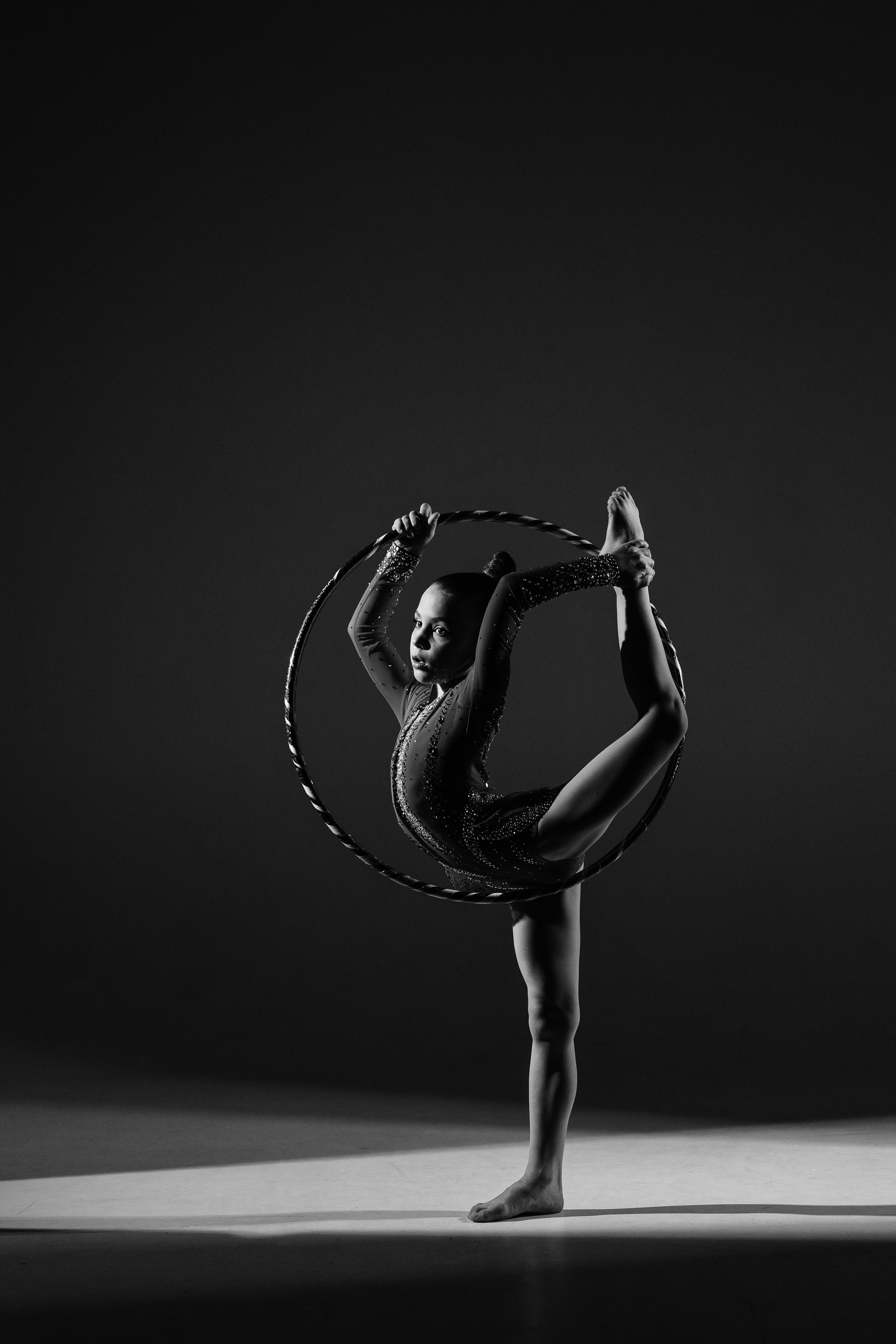 Спортивная фотоссесия гимнасток