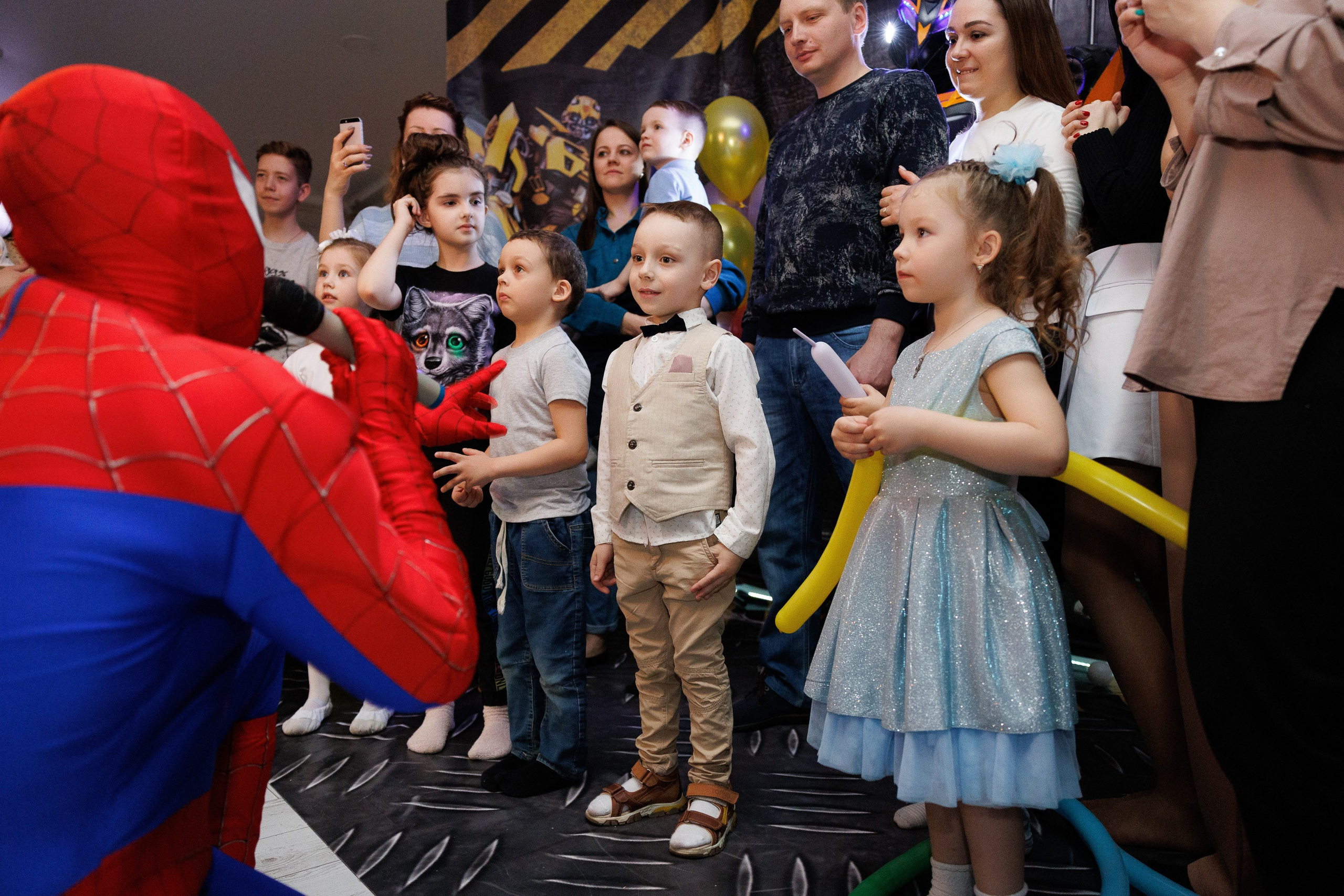 Детский день рождения в студии «Ромашка» в Оренбурге — Трансформеры