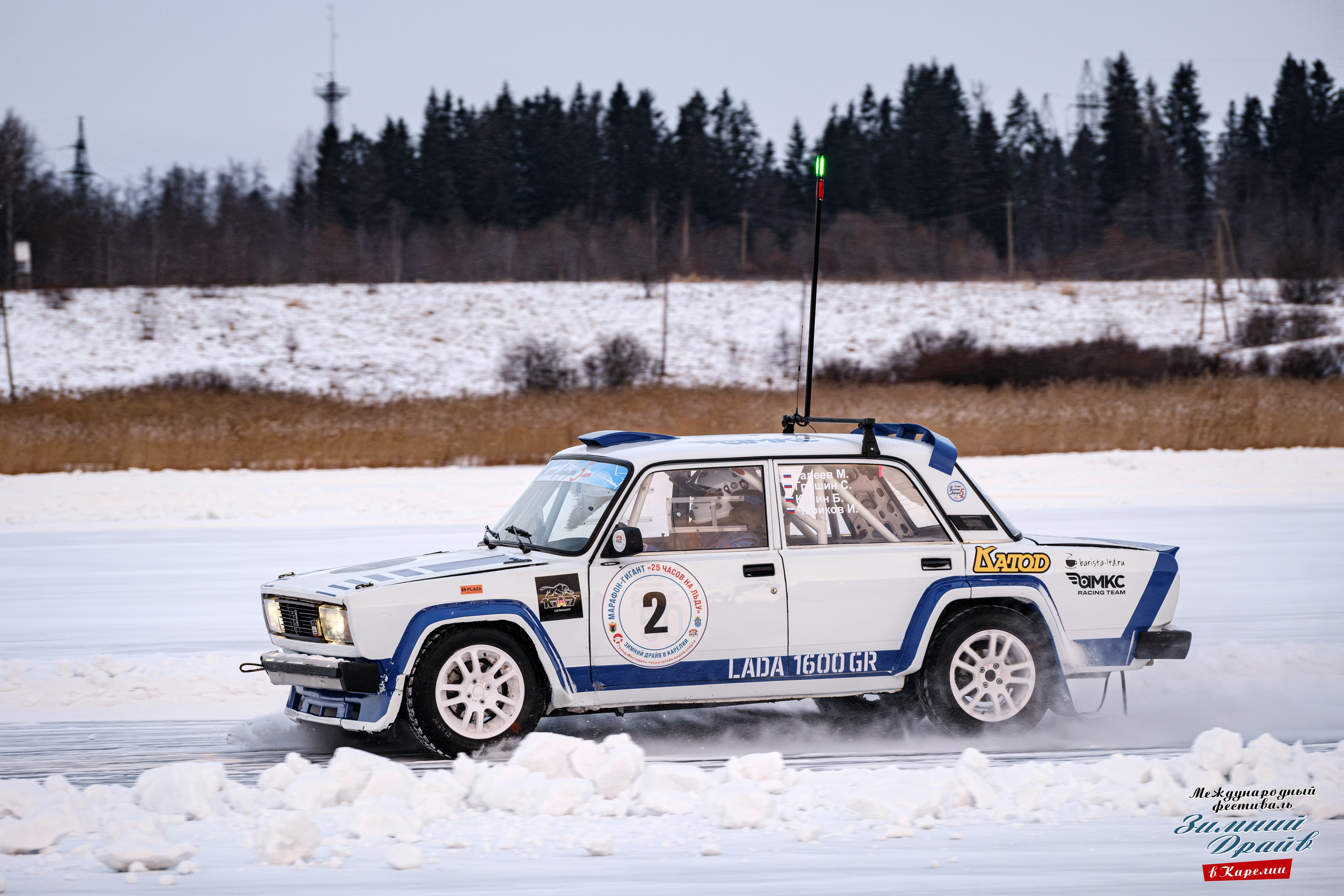 «Зимний Драйв в Карелии» Авто Марафон-гигант «25 часов на льду» Илона Накутис, Николай Грязин, джимхана, фотограф Антон Медведев, icoguar, Сортавала, Карелия