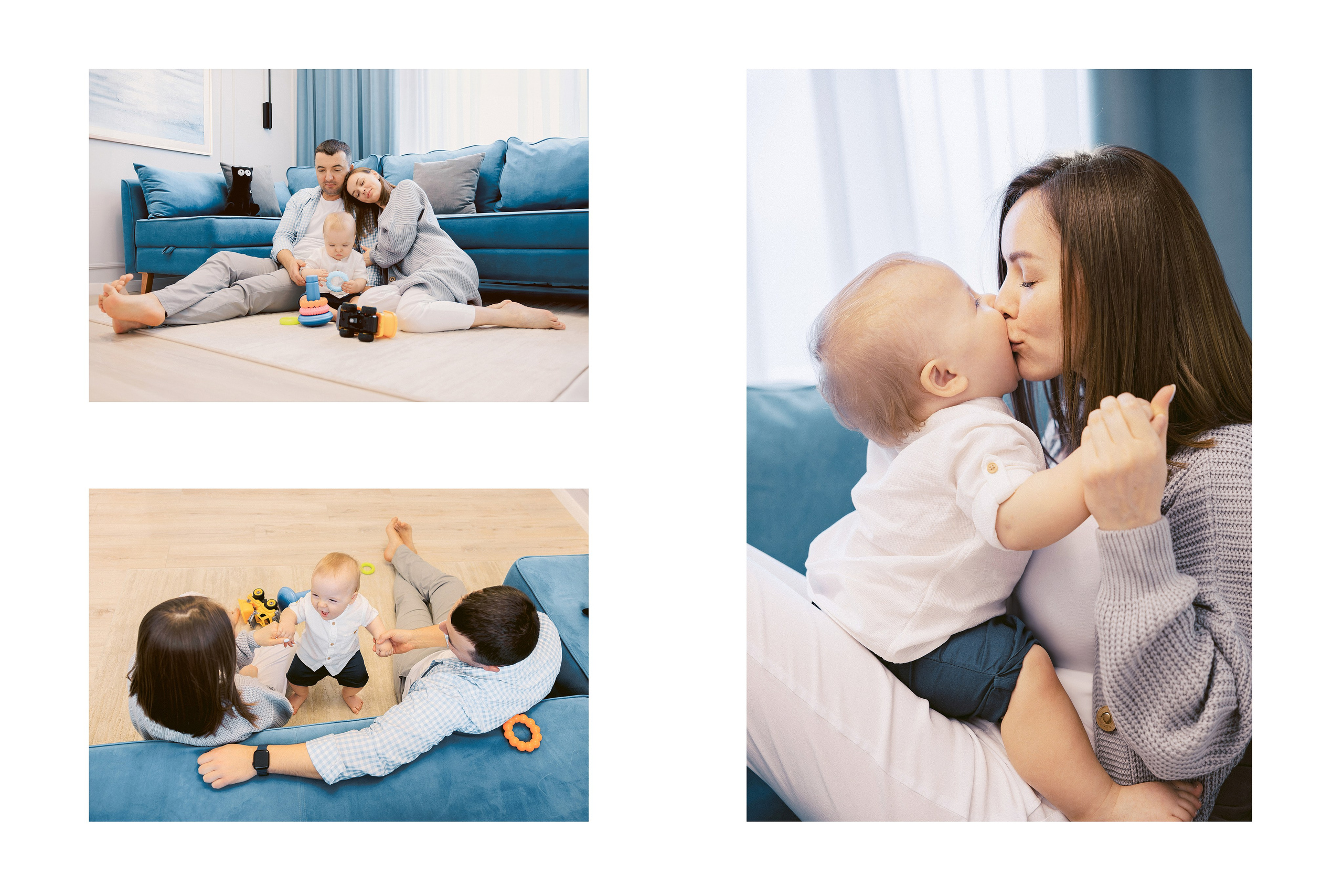 Домашняя фотосессия один годик. Фотограф Москва — Павел Михайлов