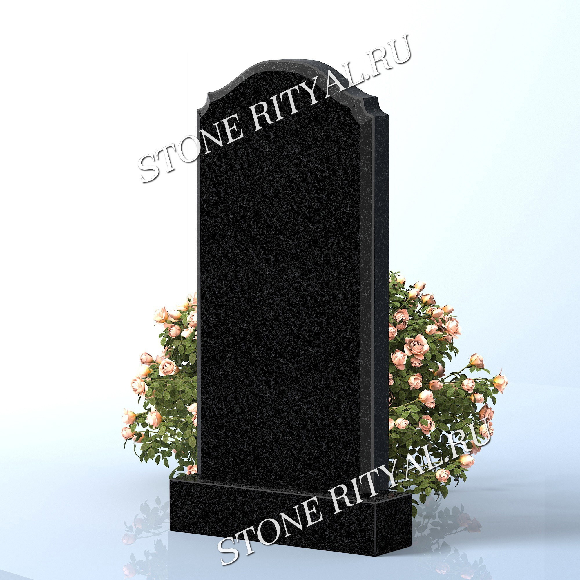 Вертикальные памятники прямые. Изготовление и установка памятников в Москве и МО