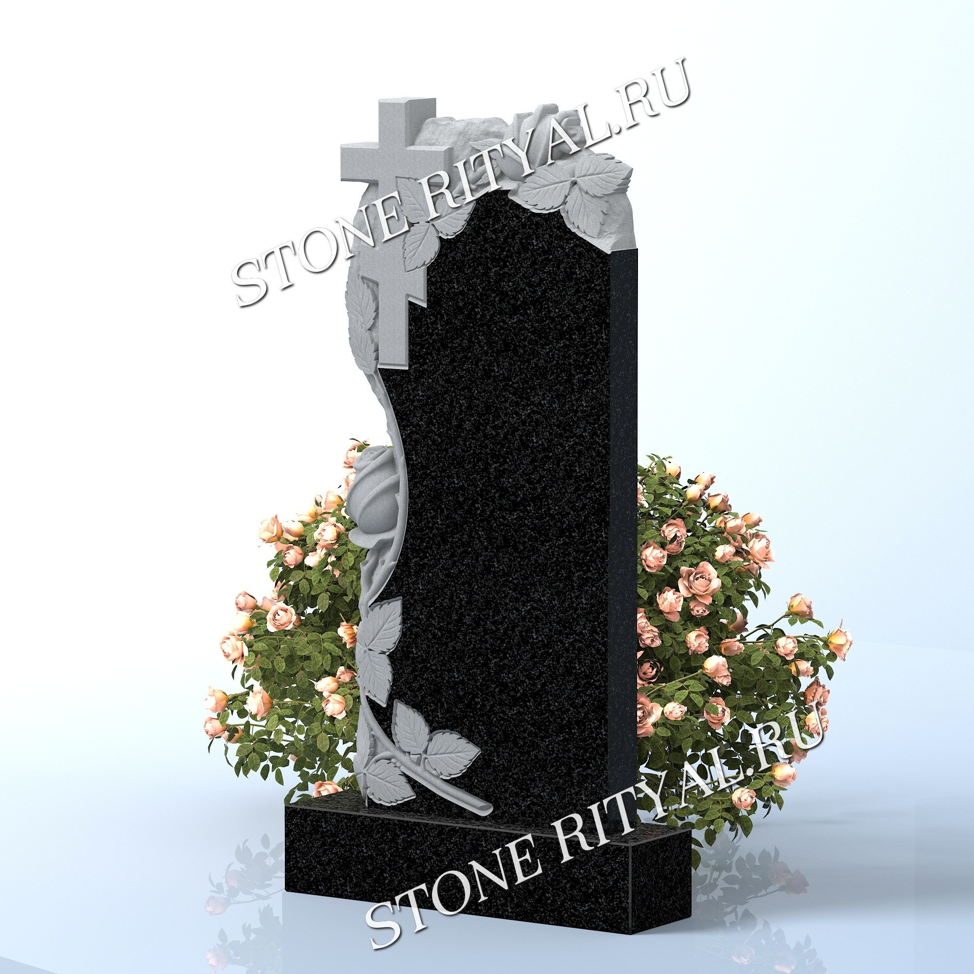 Вертикальные памятники фигурные. Изготовление и установка памятников в Москве и МО