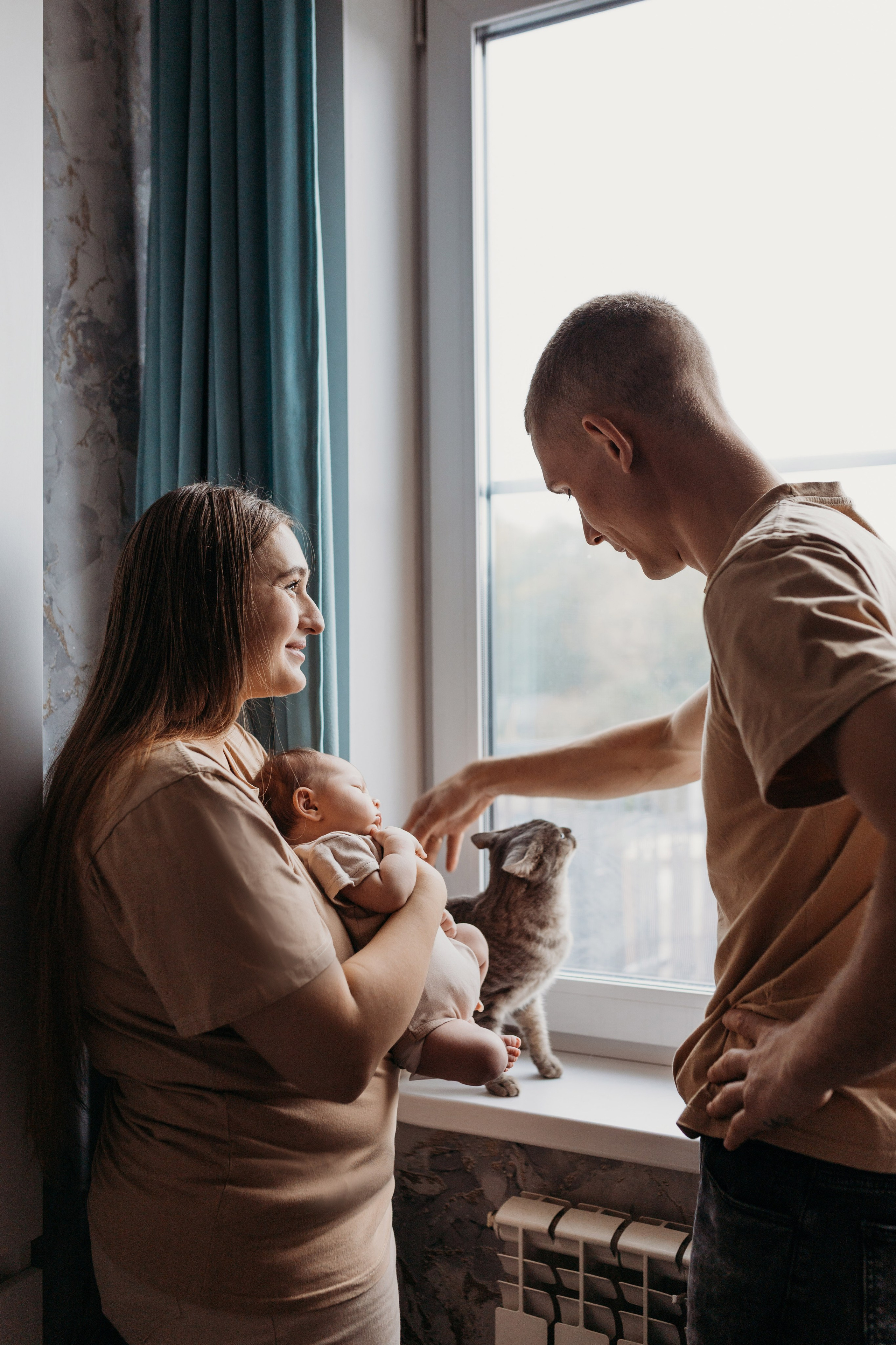 Домашняя лайфстайл фотосессия. Фотограф новорожденных в г. Барнаул Ренпенинг Катерина