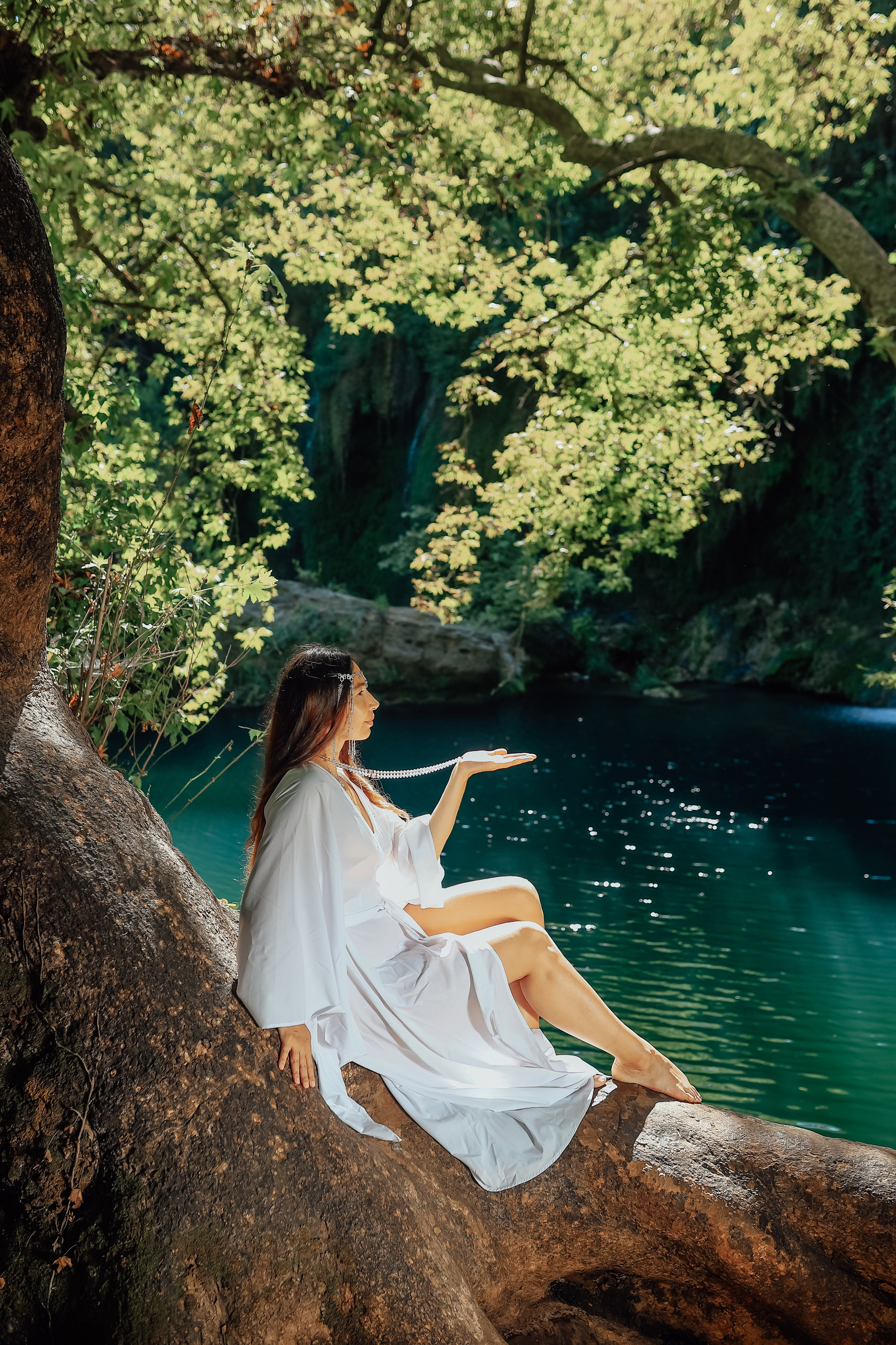 Photoshooting at Kurshunlu waterfall