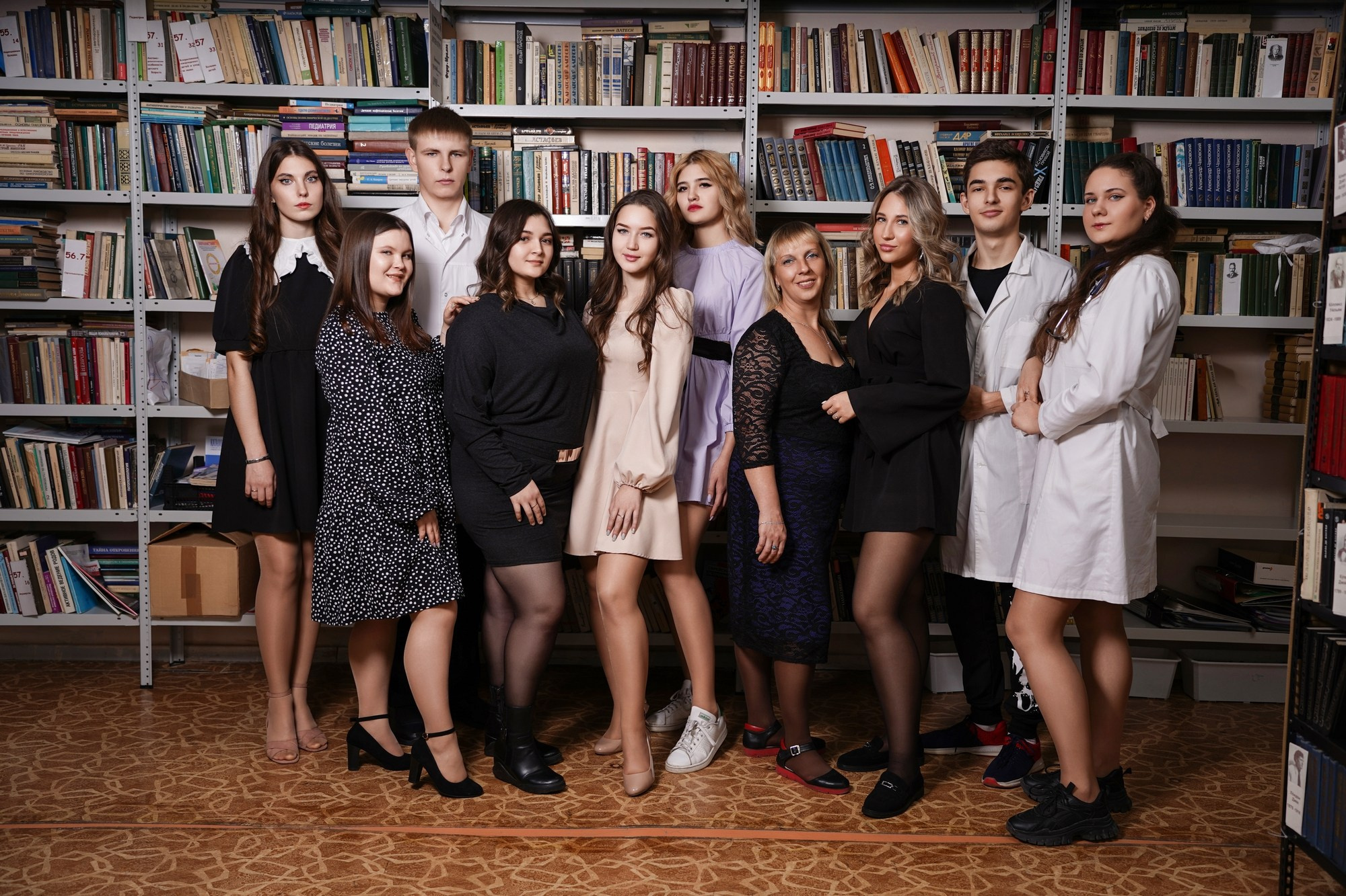 Фотосессия в Дивногорском Мед. техникуме. СИГМА | Студия выпускных альбомов Красноярск