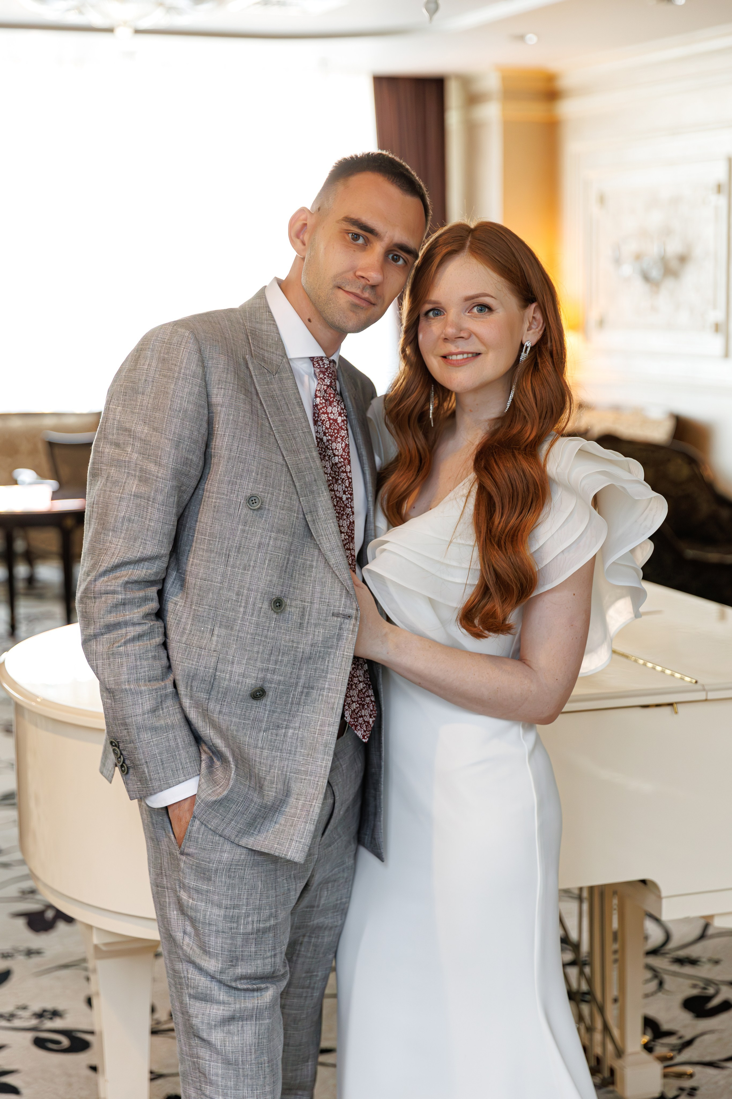 Свадебная фотосессия и сборы в отеле Милан (м. Домодедовская). Свадебный фотограф Москва и МО Сергей Киржаев