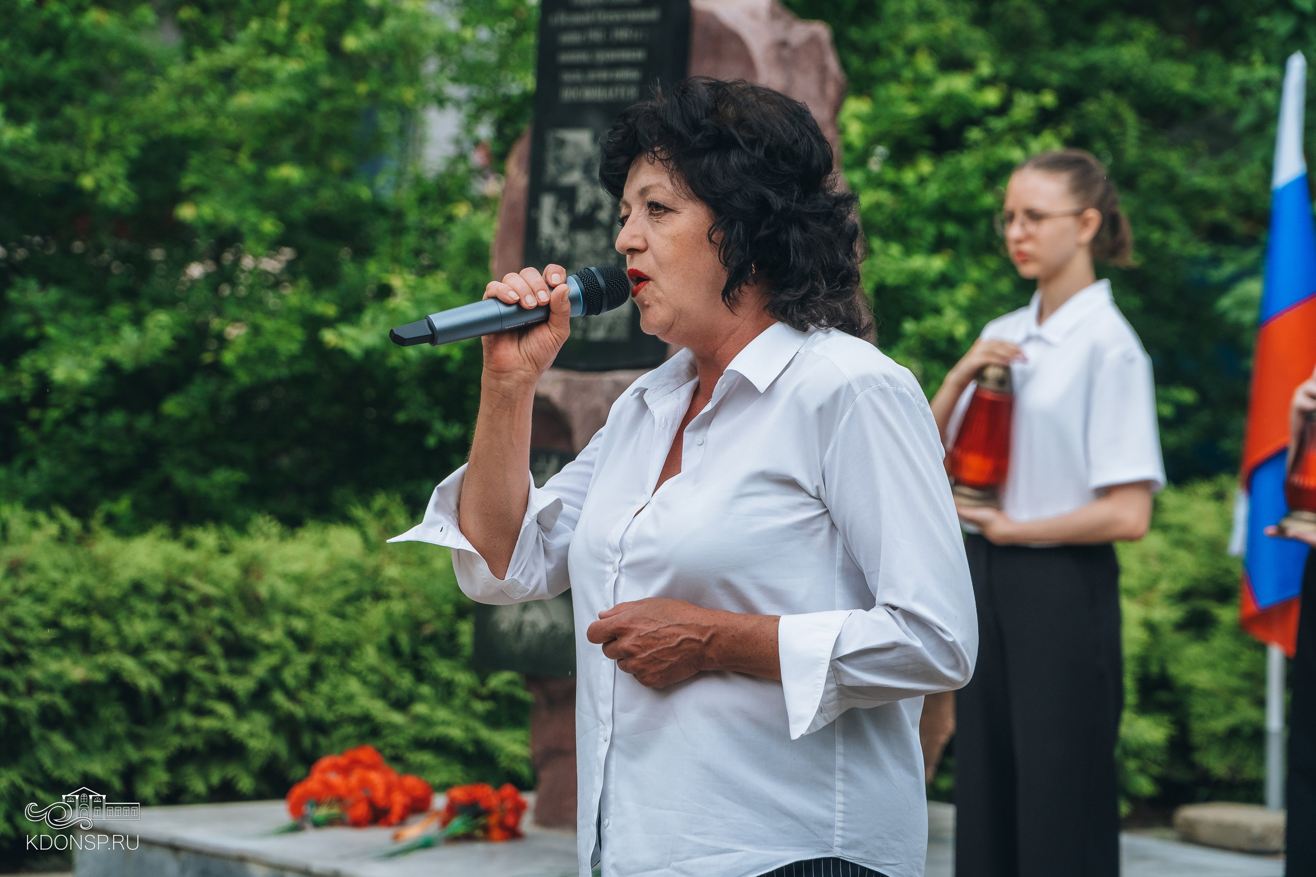 Память о Чернобыле. Новотитаровский Дом культуры