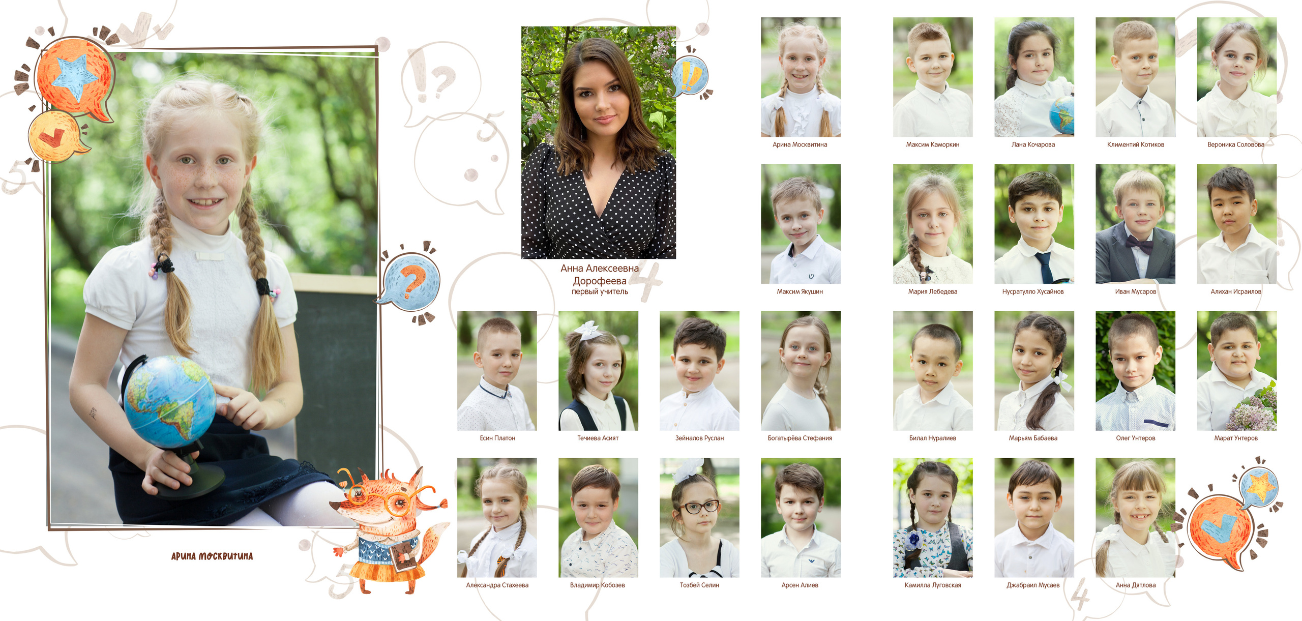 Папка трюмо для начальной школы. Выпускные альбомы Москва. Фотограф Шукурова Кристина