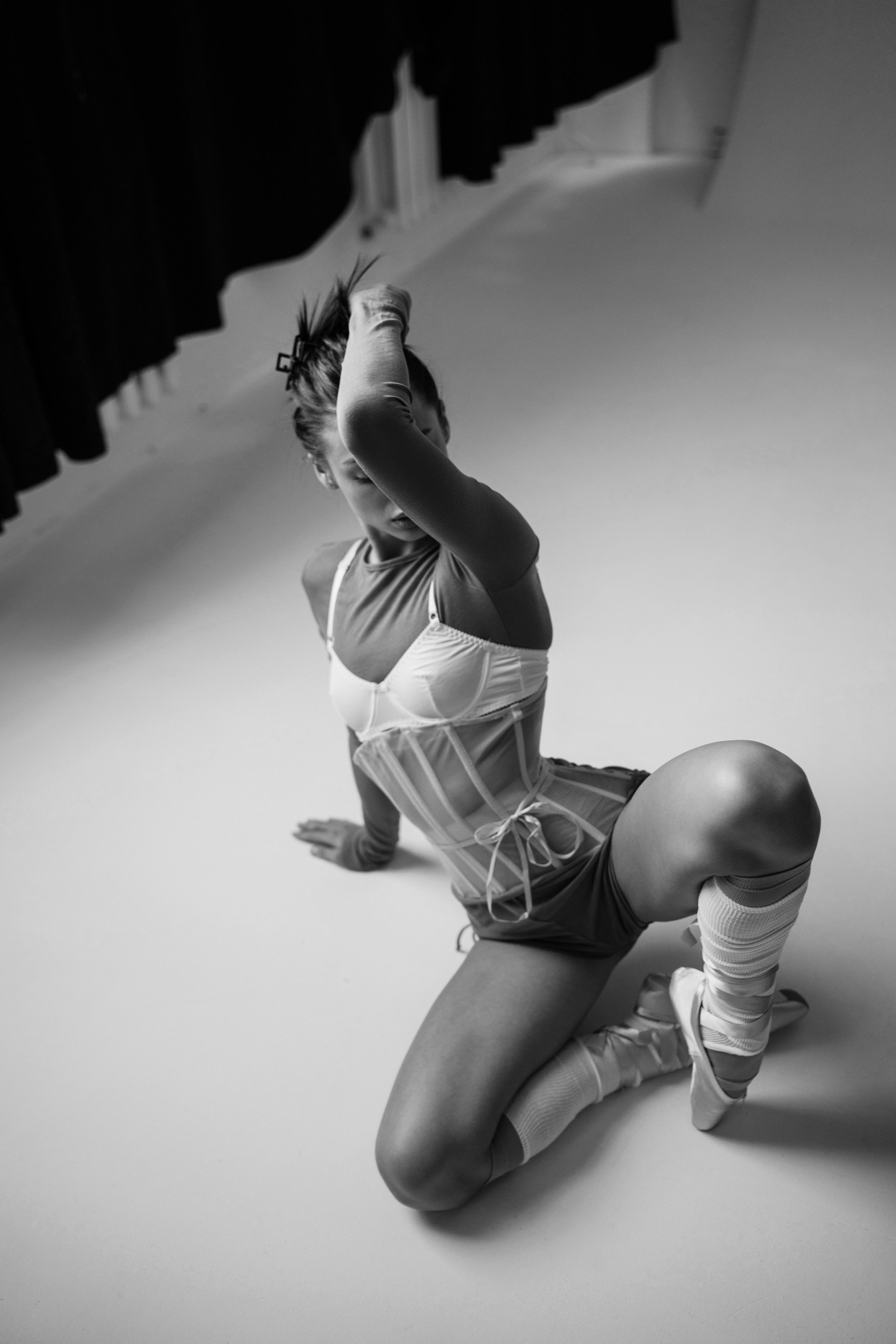 Fashion-съёмка модели Алина М в одежде для каталога и брендов в Новосибирске