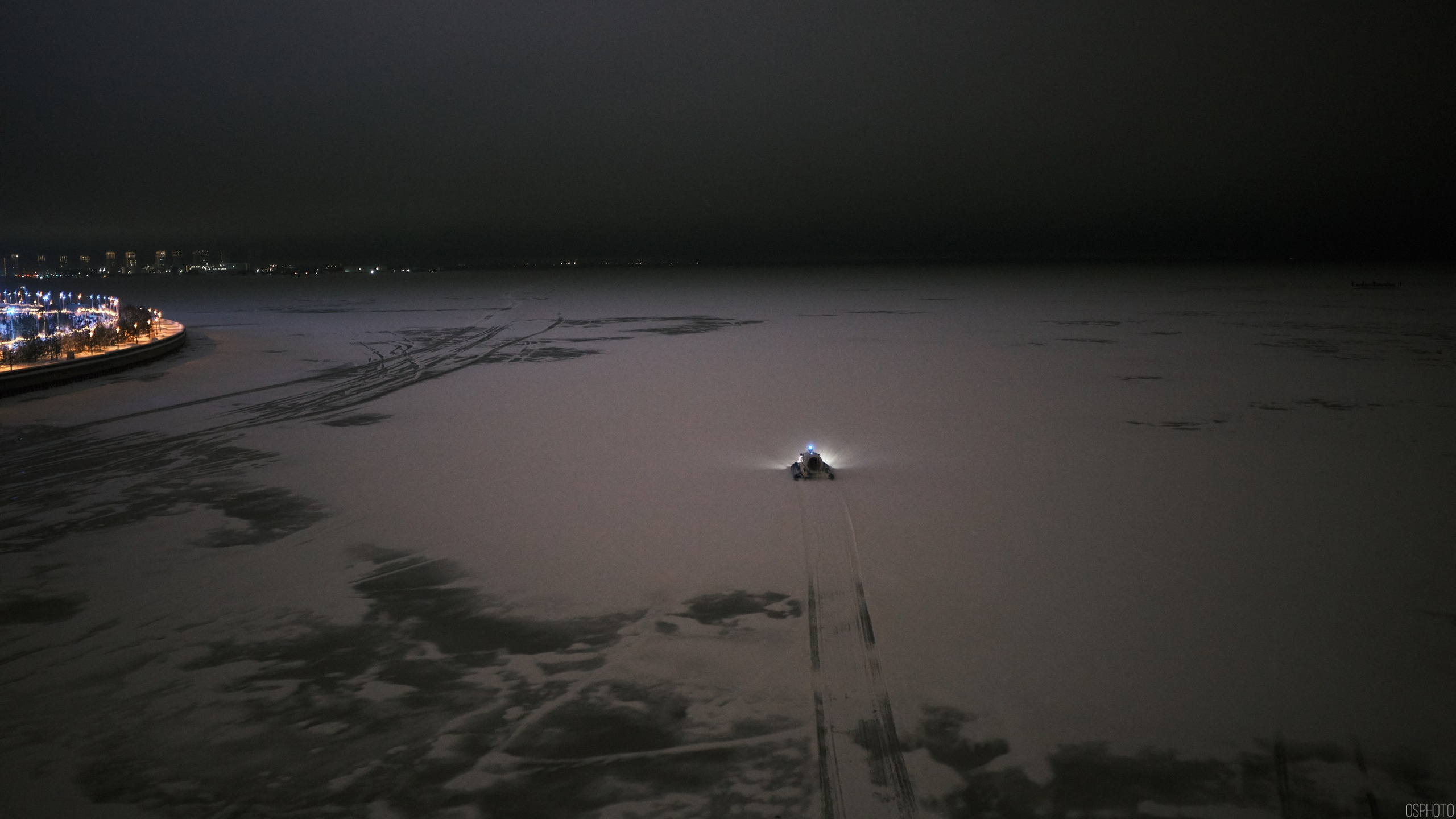 Снег и туман в Санкт-Петербурге. Фотографъ Сергѣевъ. Поймать мгновеніе