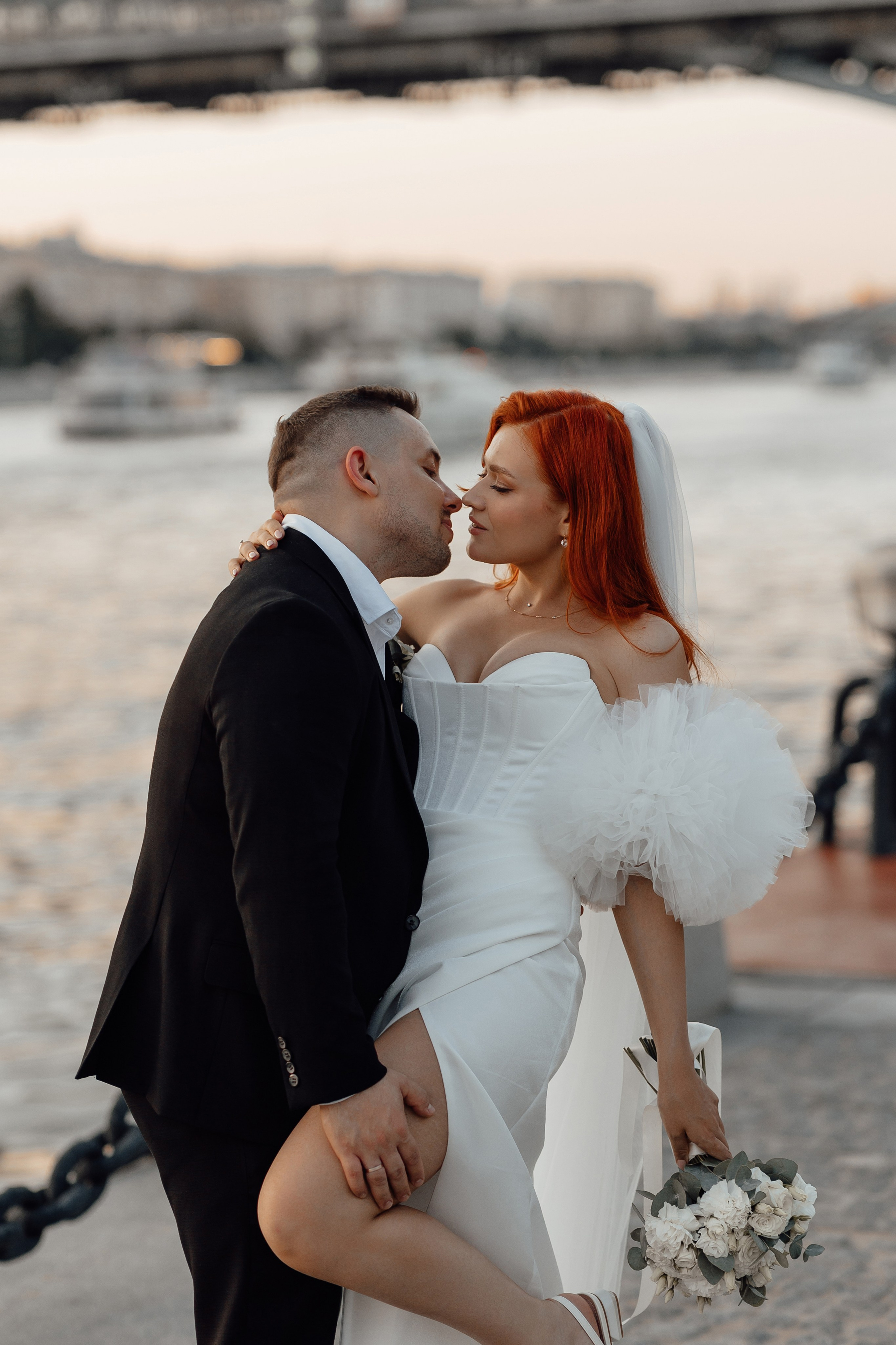 свадебная фотосессия в парке горького