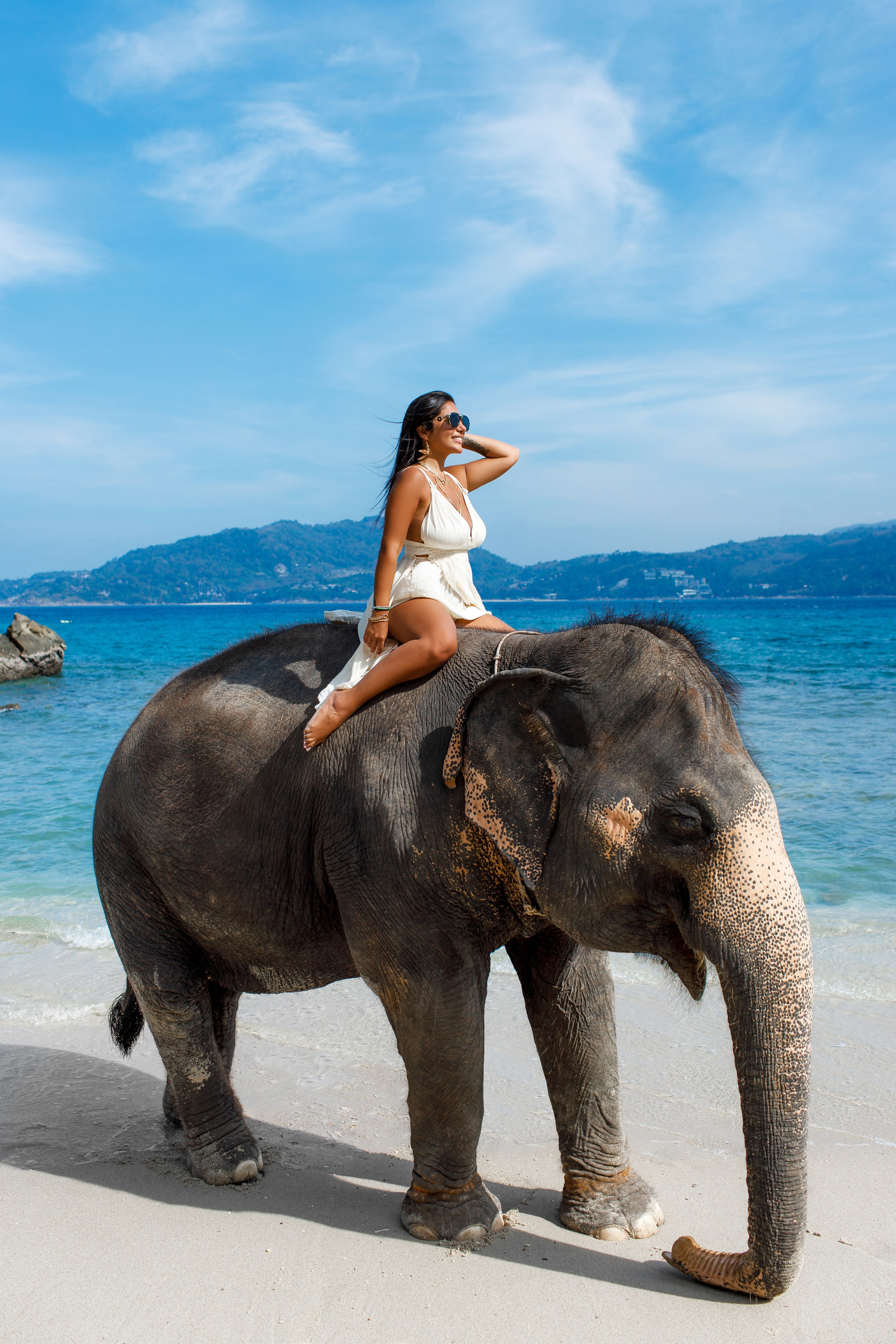 Фотосессия со слонами на Пхукете. Фотограф на Пхукете в Таиланде