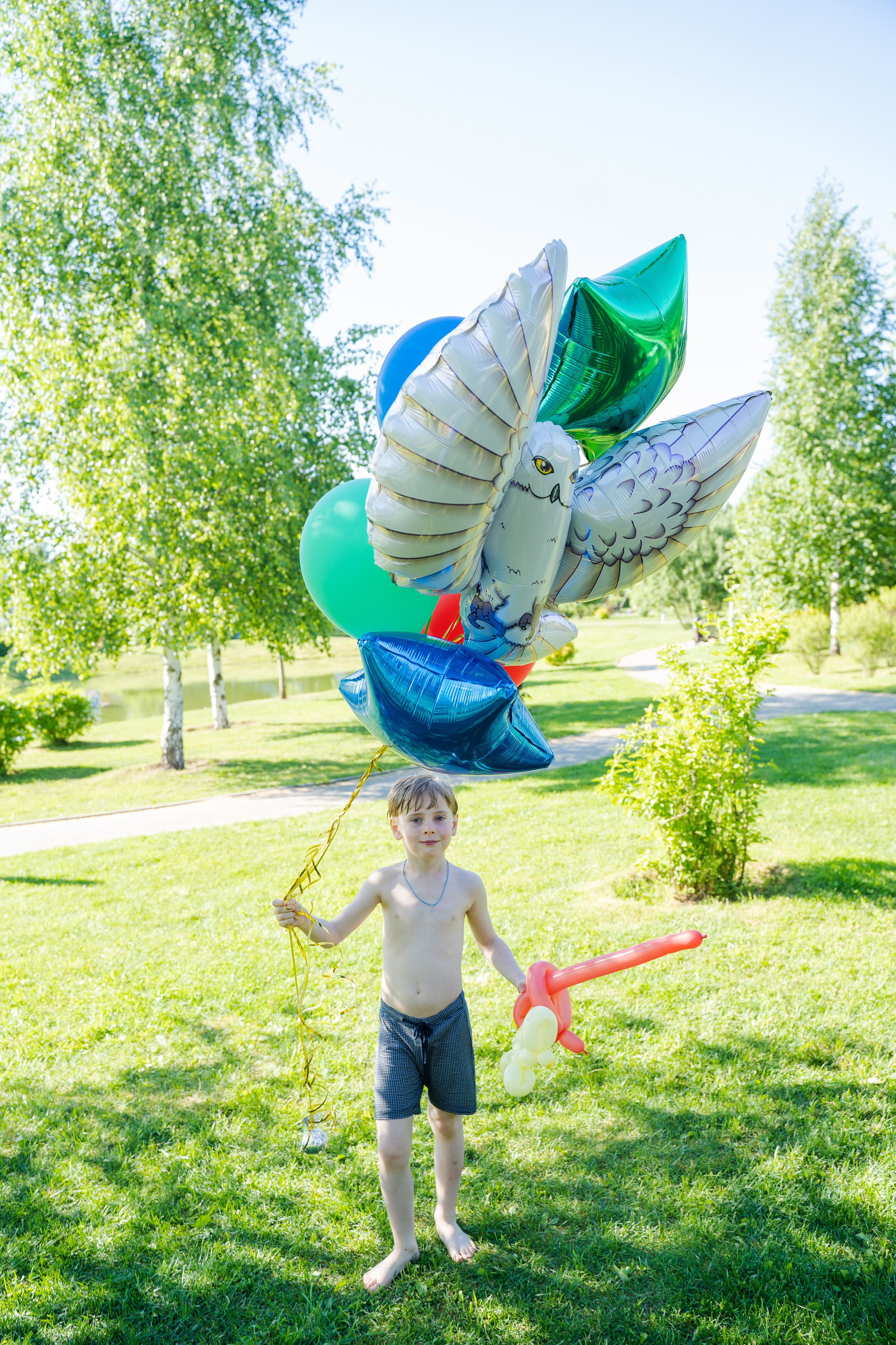 Летний день рождения на природе