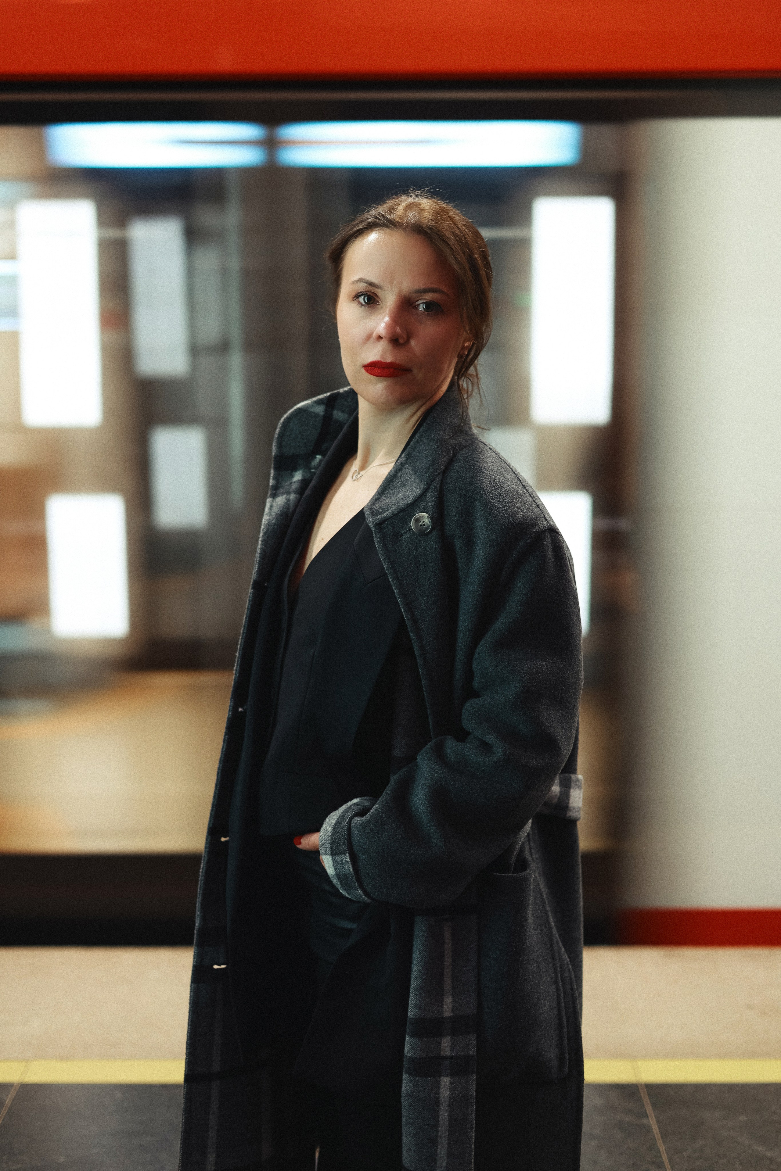 Фотосессия в московском метро. Портретный и семейный фотограф в Москве Мария Рослякова