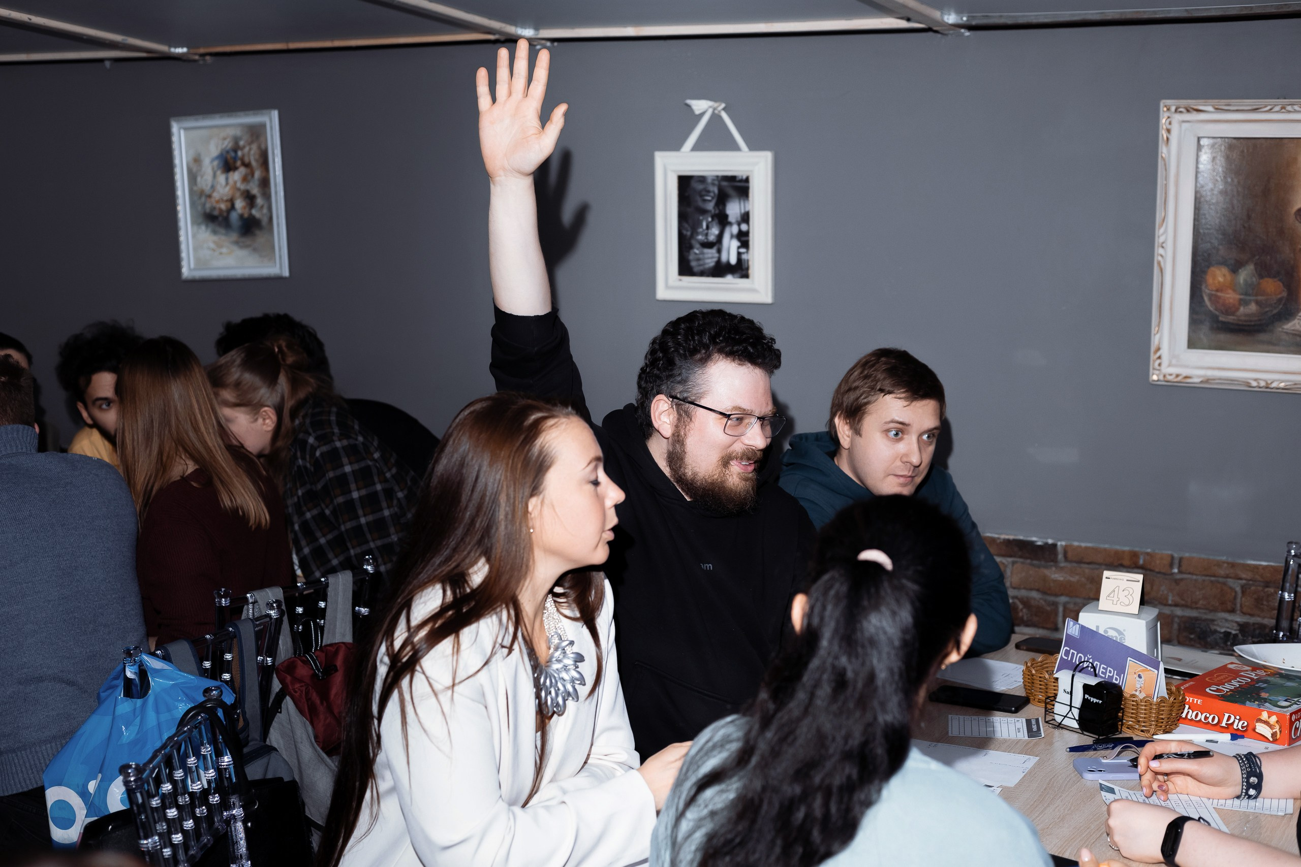 Репортажная съемка квиза ЛИГА ИНДИГО. Фотограф в Санкт-Петербурге — Сергей Петров