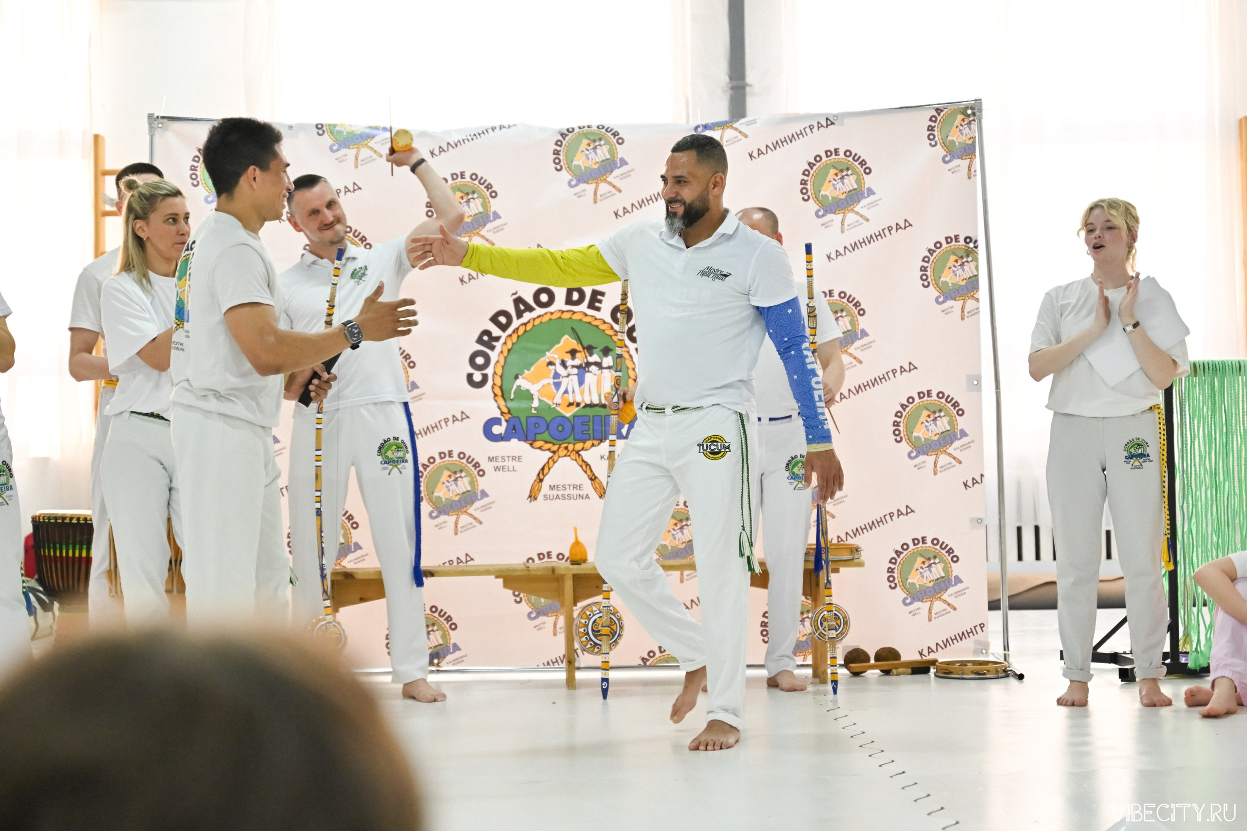 Capoeira: 4-е batizado e Troca de cordao. VIBECITY.RU Вайб Сити Ру Фоторепортажи Фотоотчеты Калининград