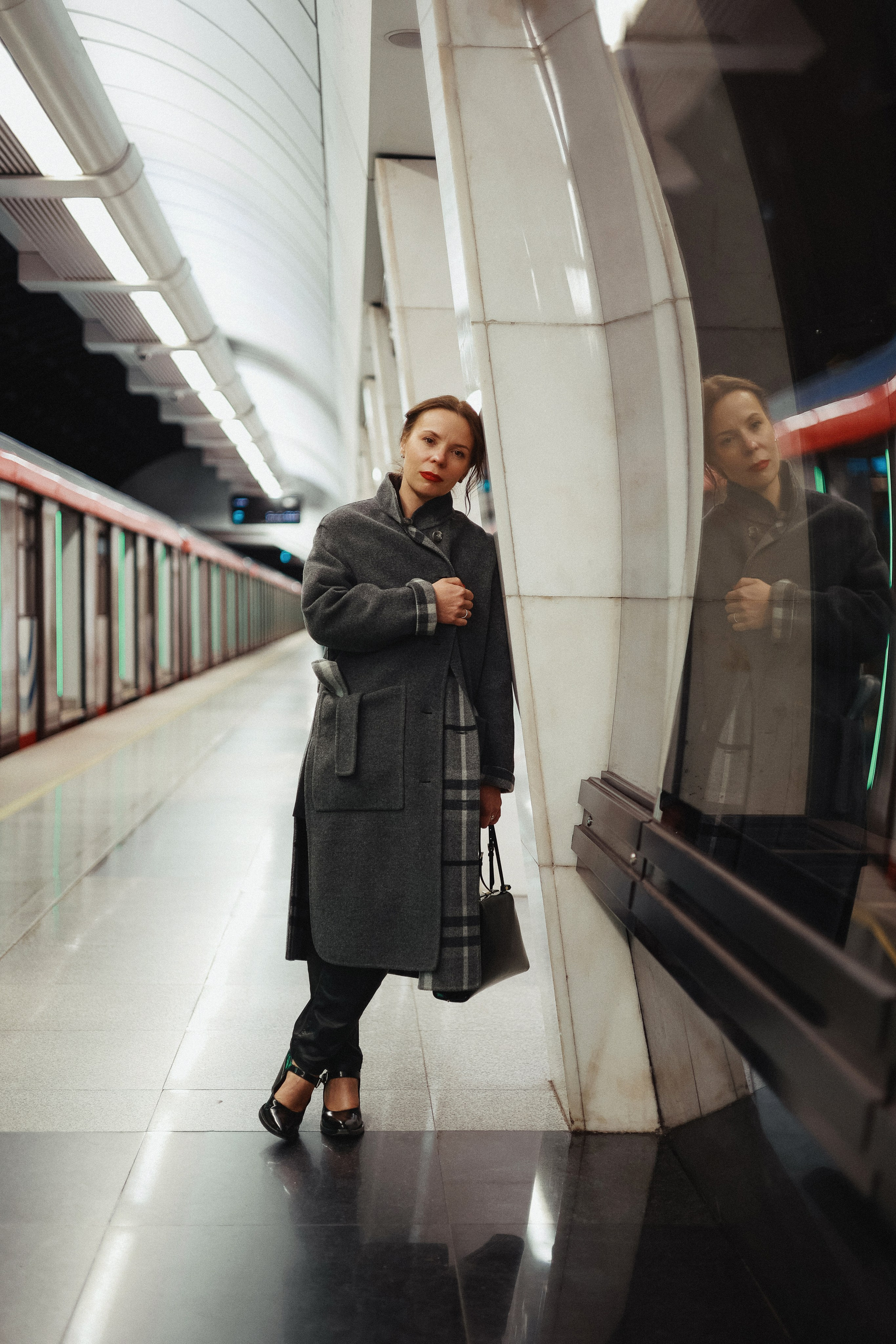 Фотосессия в московском метро. Портретный и семейный фотограф в Москве Мария Рослякова