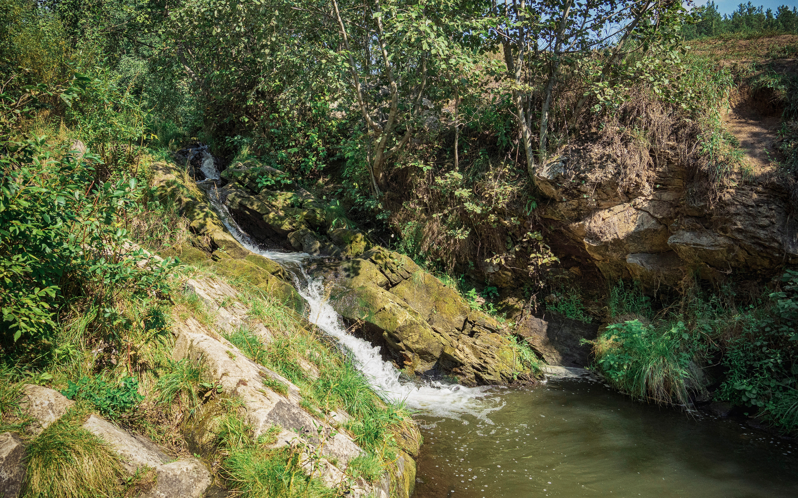 Гилёвский водопад на речке Брусянке