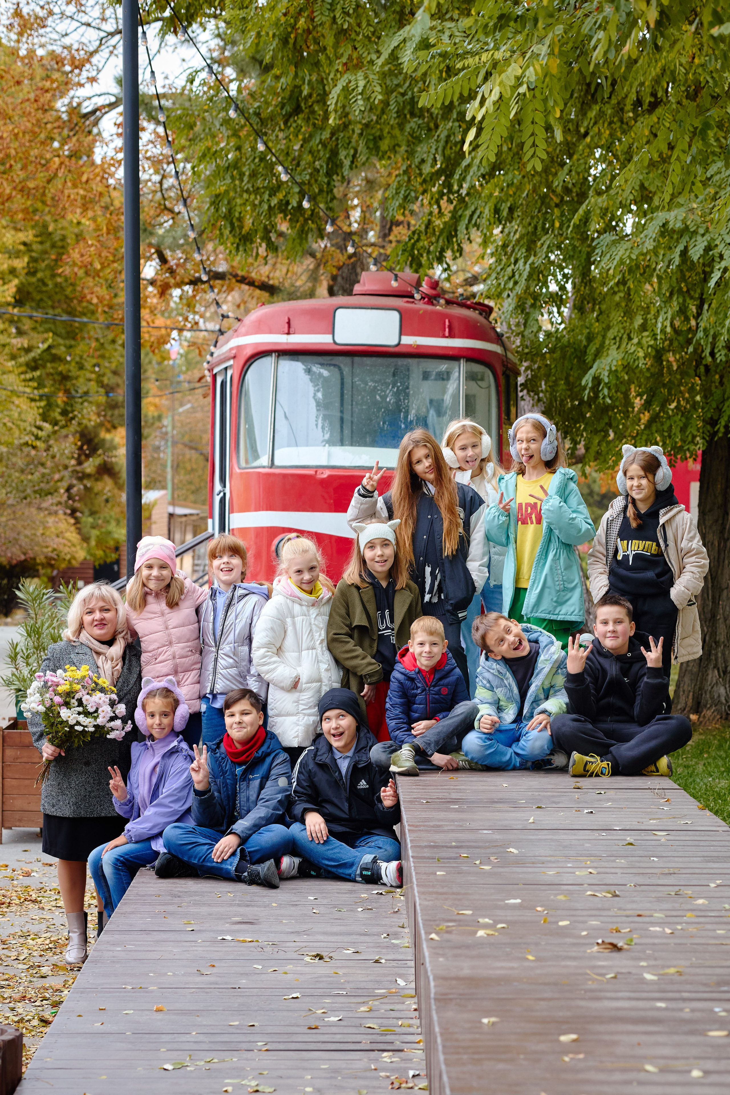 Сьемка для Выпускного Альбома В Парке. Фотограф Выпускные альбомы Таганрог Сергей Коробченко