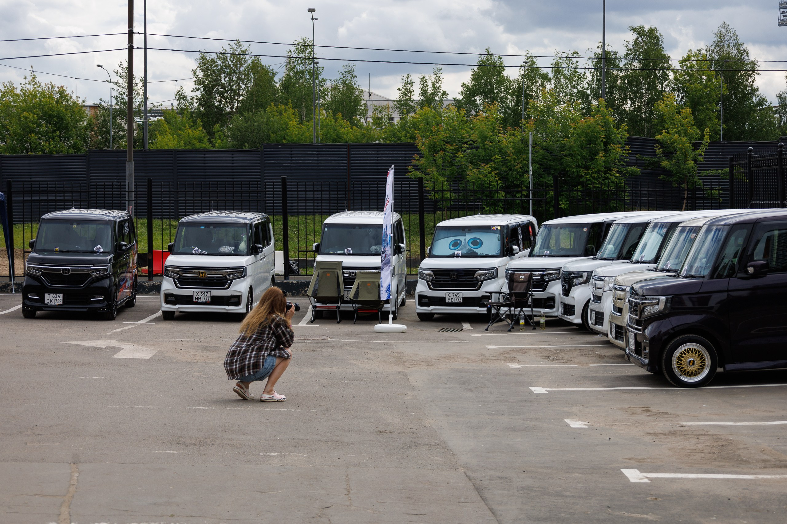 Репортажная съёмка автофестиваля K-Matsuri