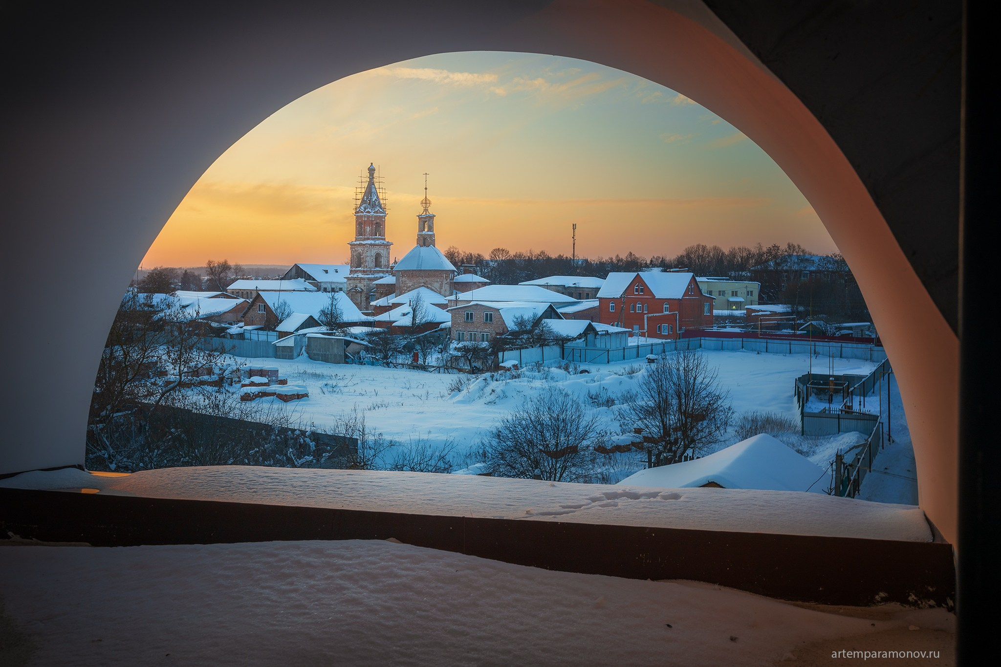 Старинный город Белёв. Фотохудожник Артём Парамонов