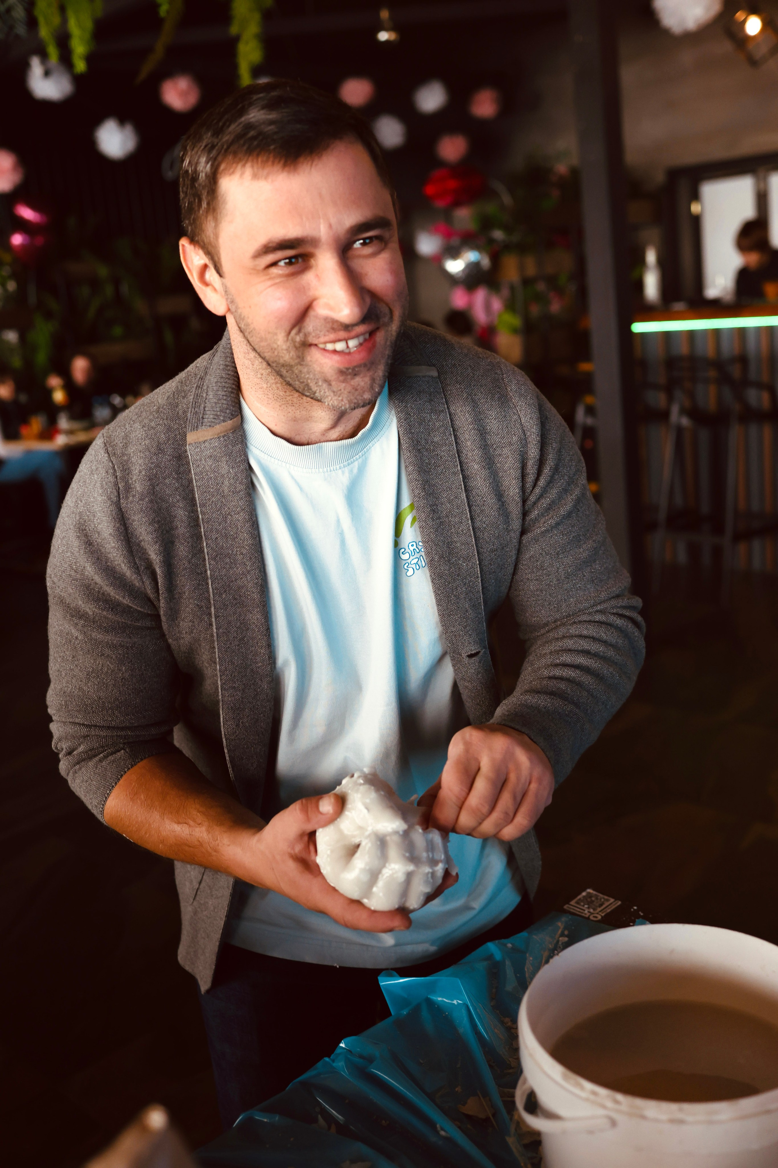 Мастер класс «3Д копия руки из гипса». Семейный и детский фотограф в Славгороде Анастасия Винс