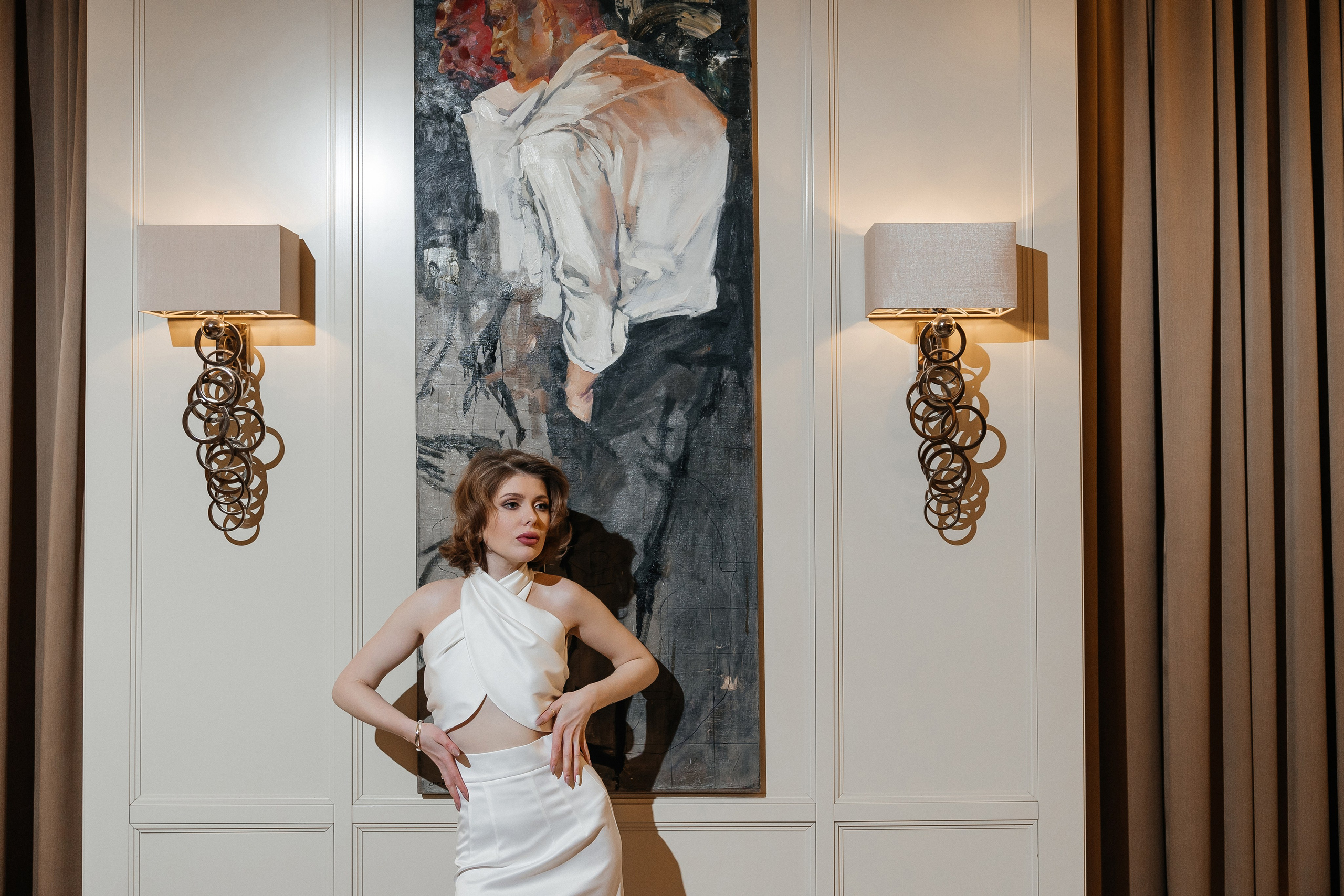 свадебная фотосессия в отеле continental в москве