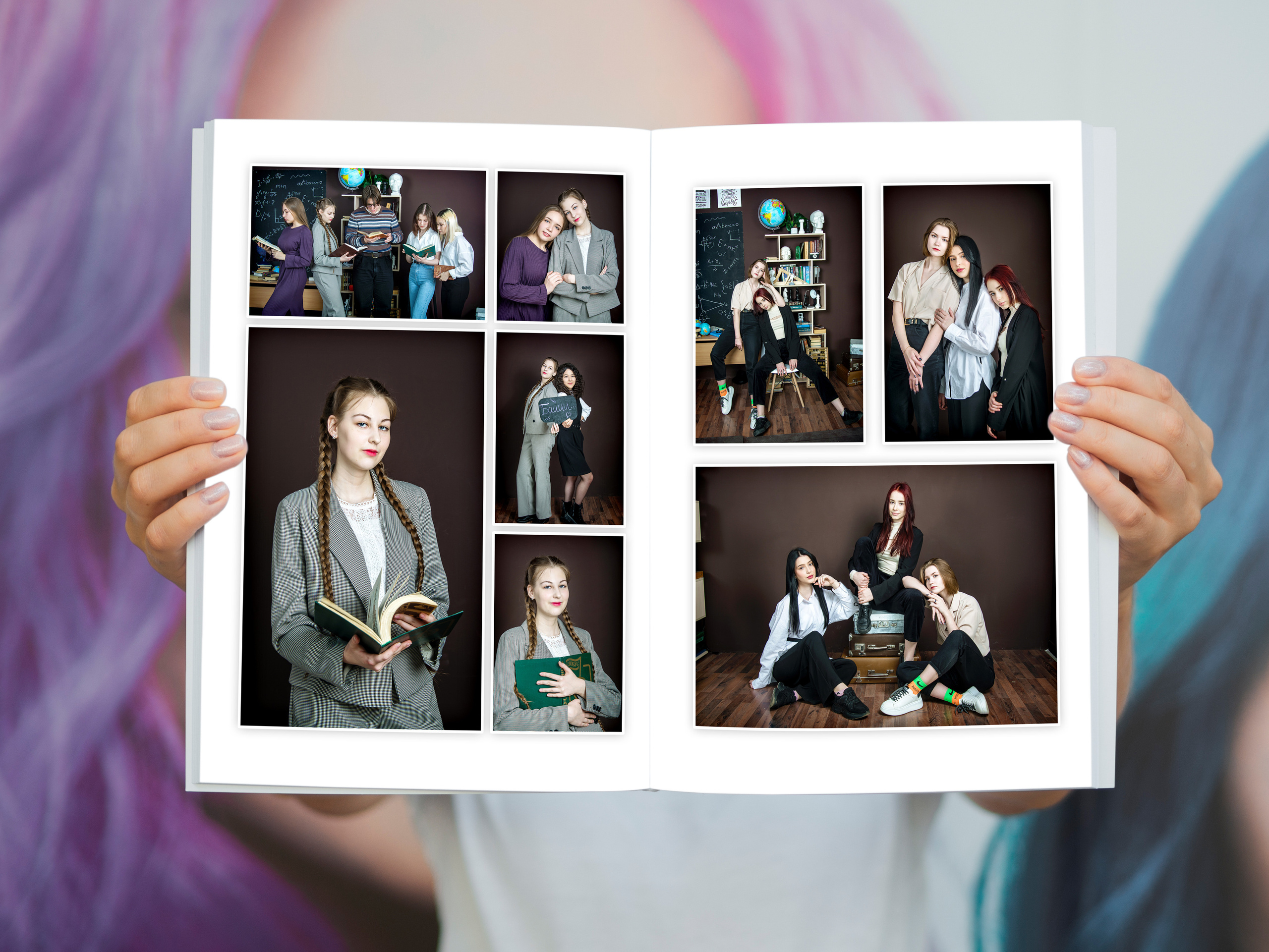 Старшая школа. Выпускные альбомы. Южноуральск