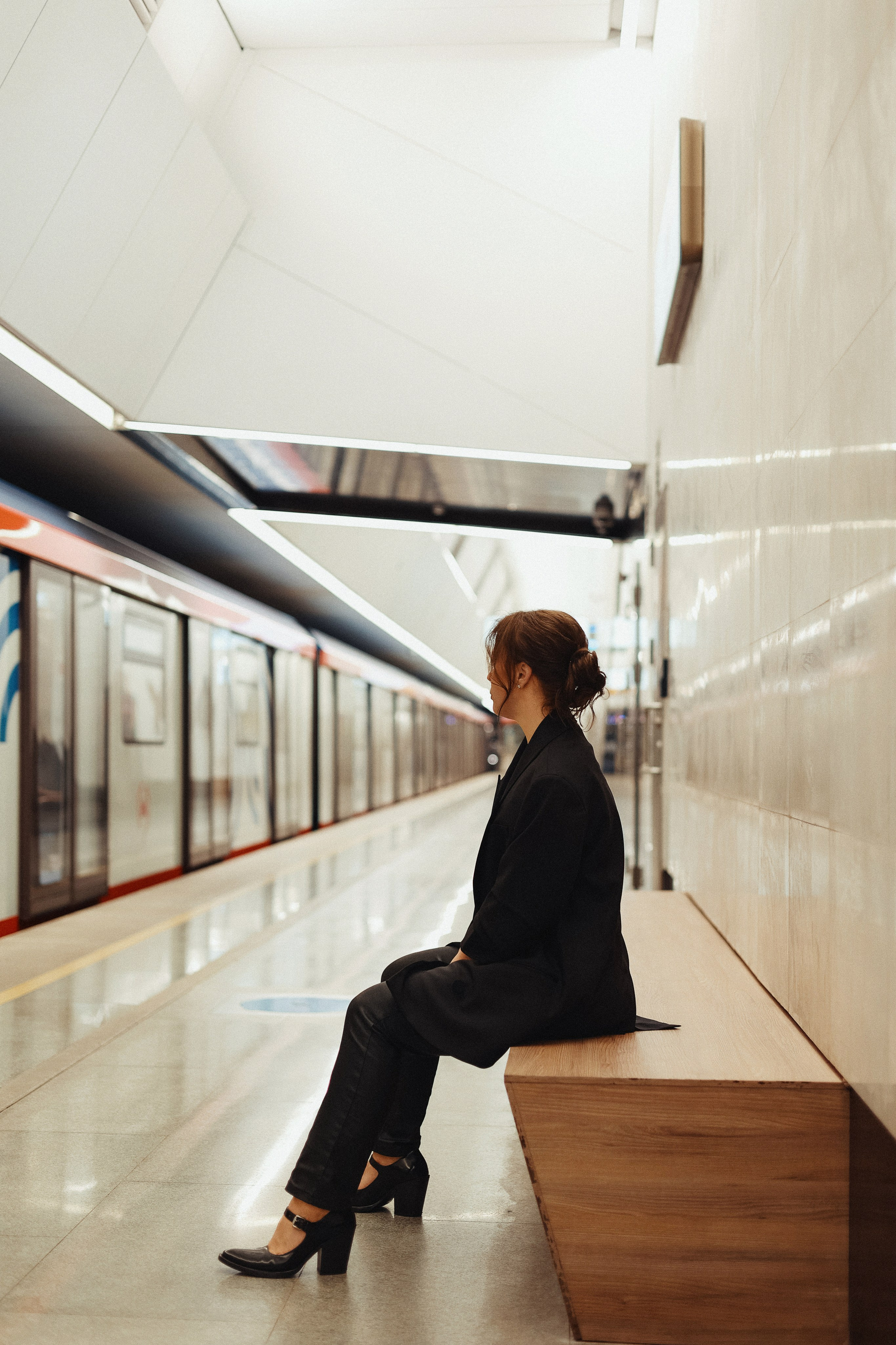 Фотосессия в московском метро. Портретный и семейный фотограф в Москве Мария Рослякова