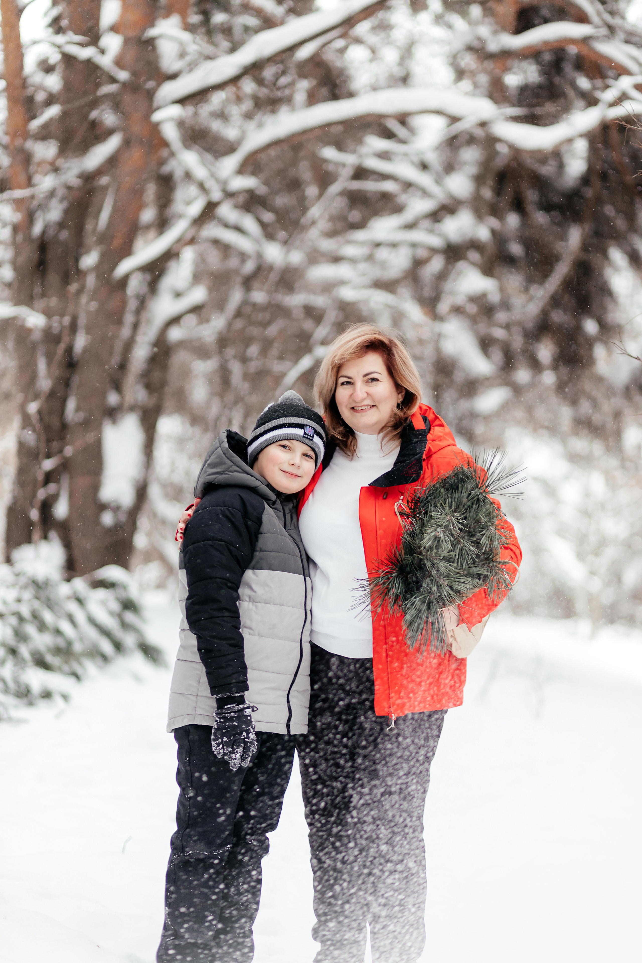 Зимняя сказка. Семейный фотограф в Минске Приболовец Светлана