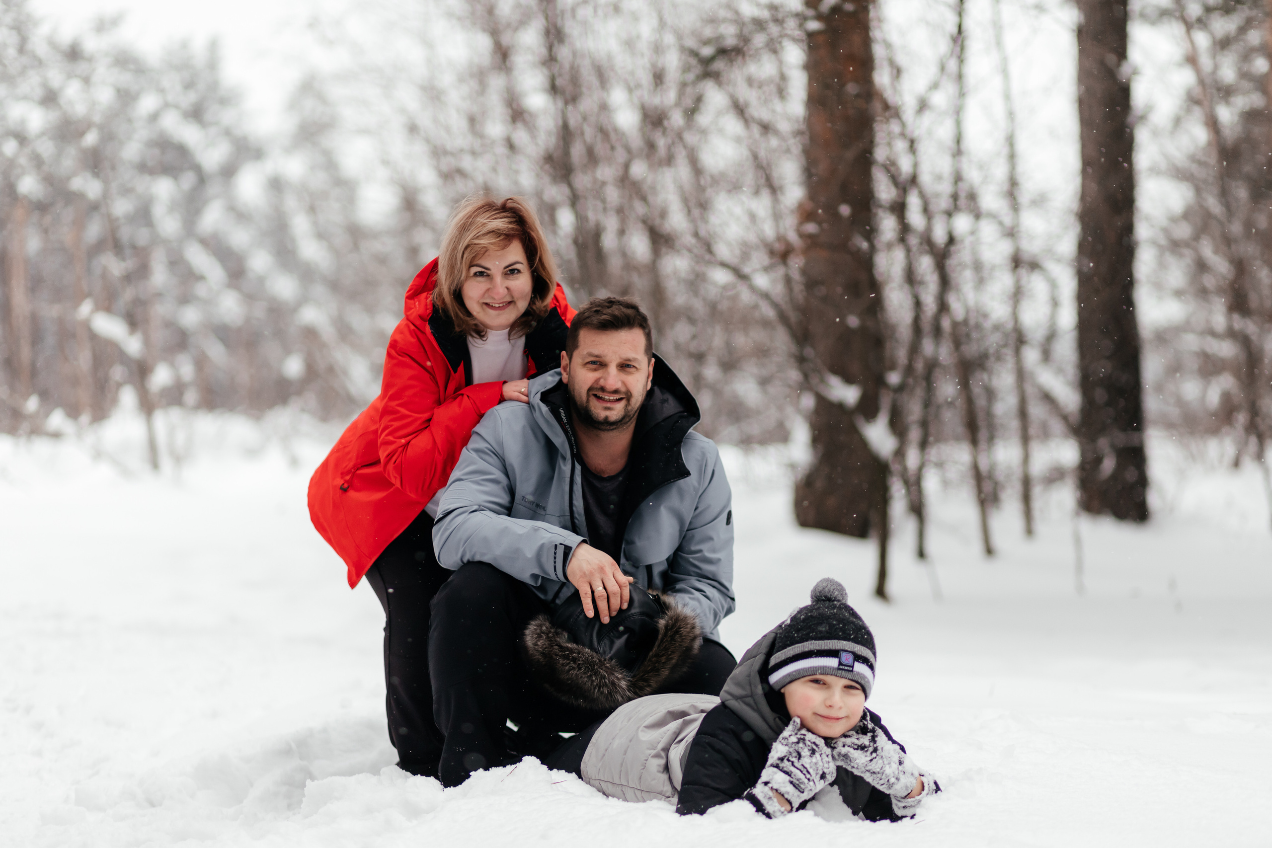 Зимняя сказка. Семейный фотограф в Минске Приболовец Светлана
