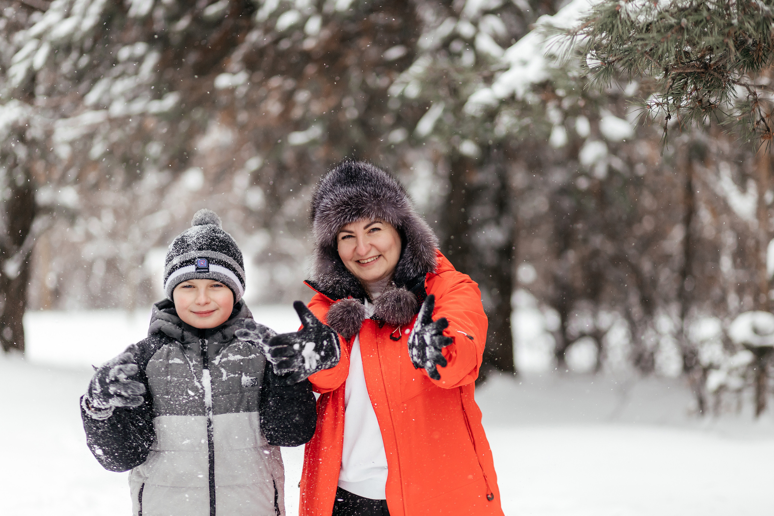 Зимняя сказка. Семейный фотограф в Минске Приболовец Светлана