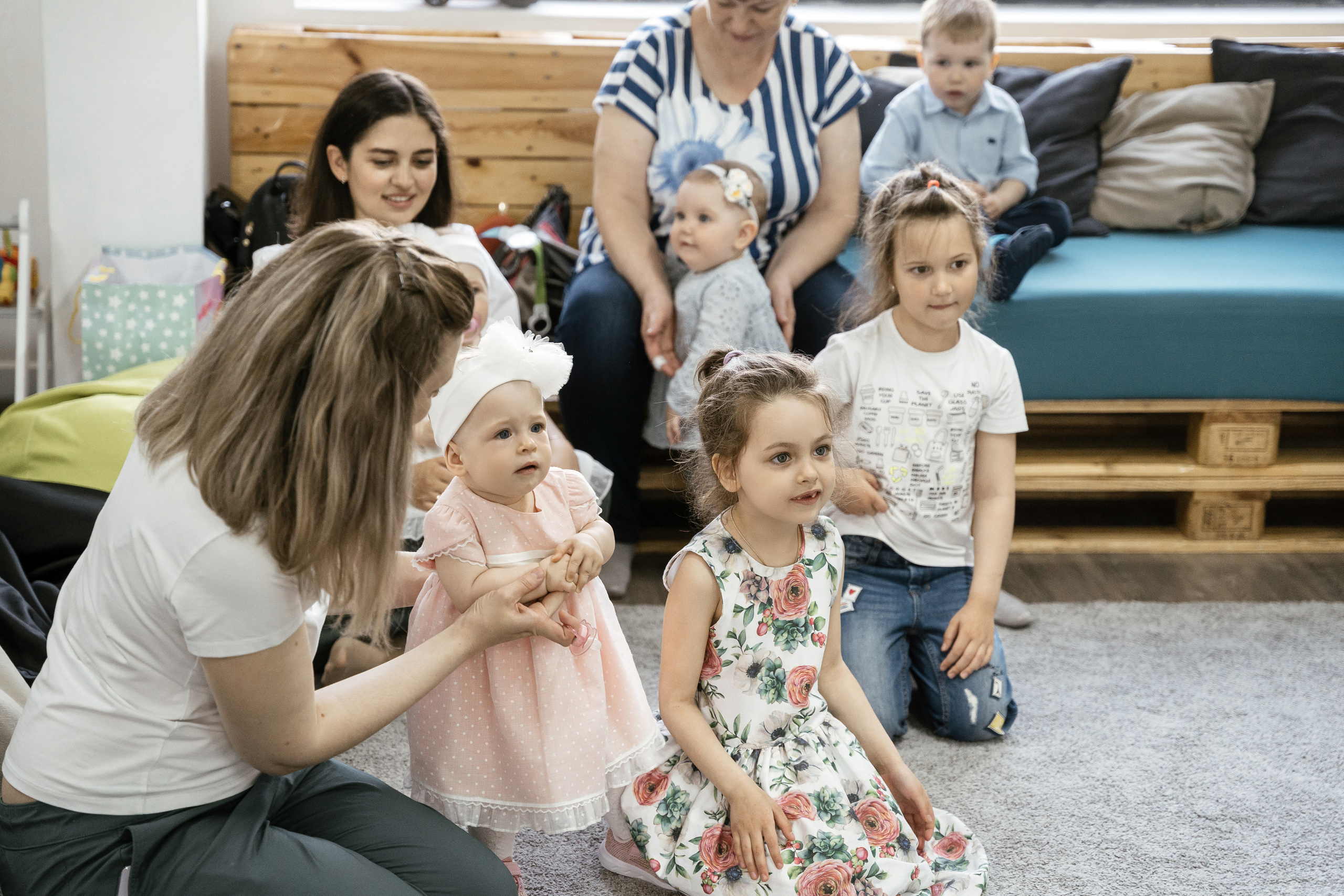 Анюте и Танюше 1 годик. Фотограф Томск, Новосибирск Влад Свириденко