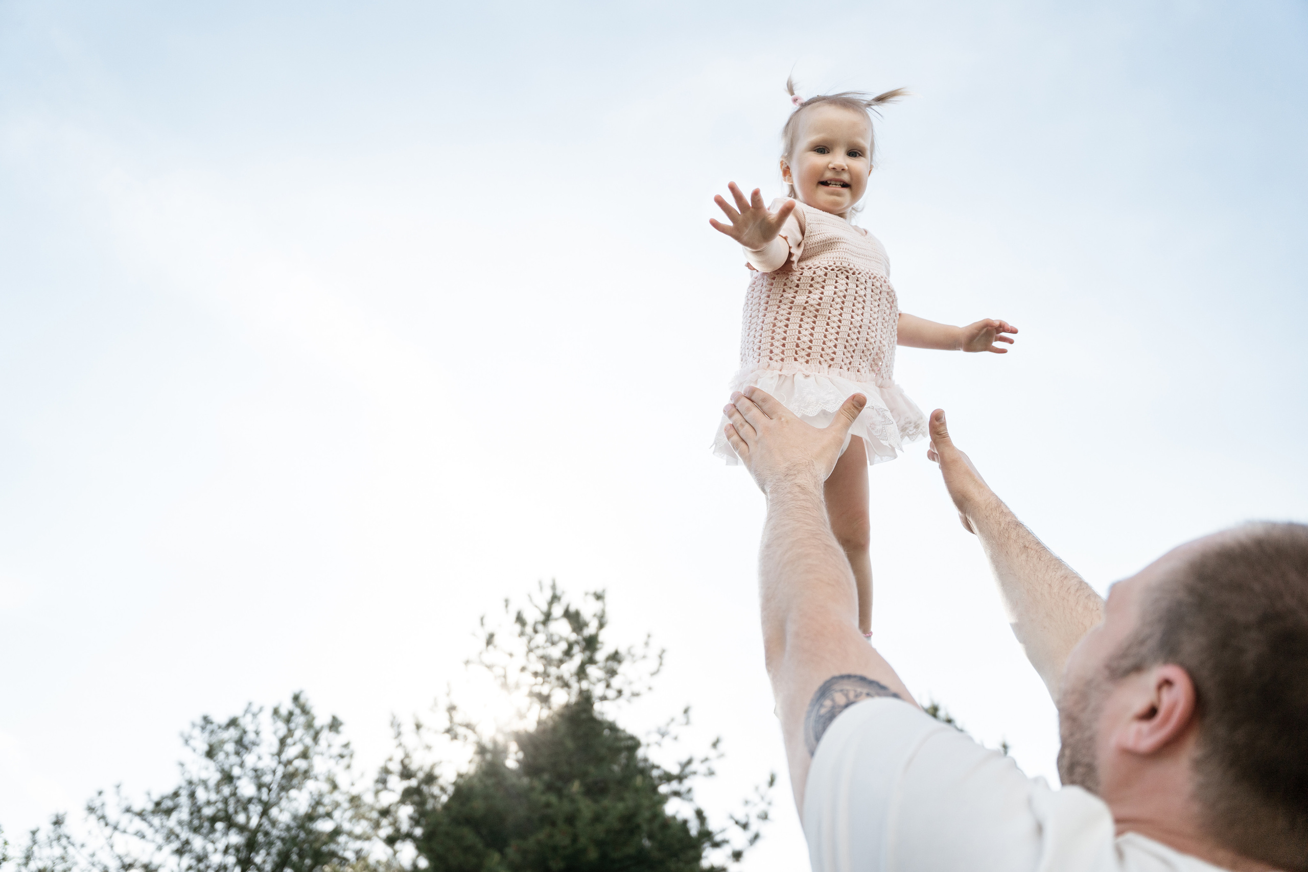Папа с самой позитивной футболкой. Фотограф Томск, Новосибирск Влад Свириденко
