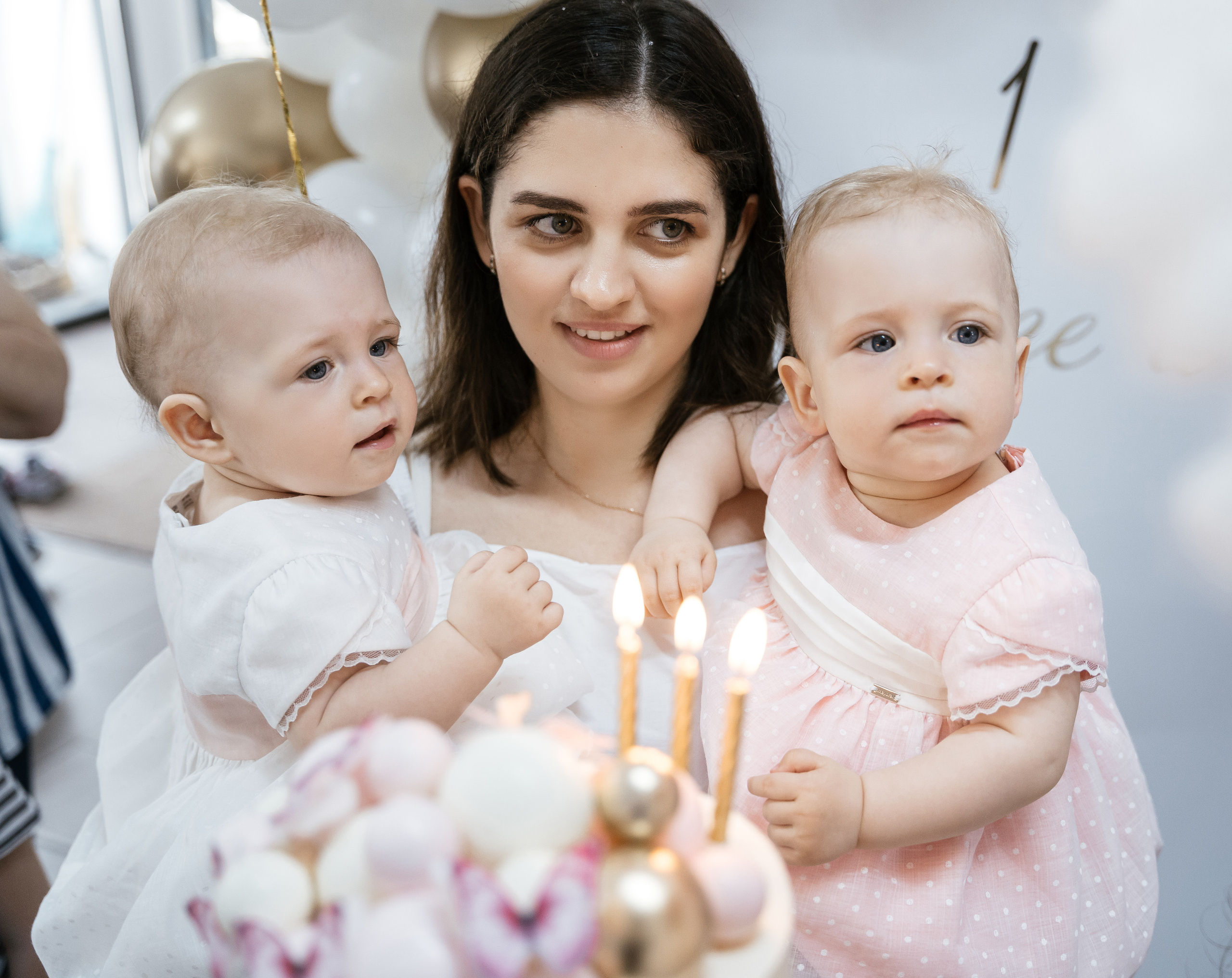 Анюте и Танюше 1 годик. Фотограф Томск, Новосибирск Влад Свириденко