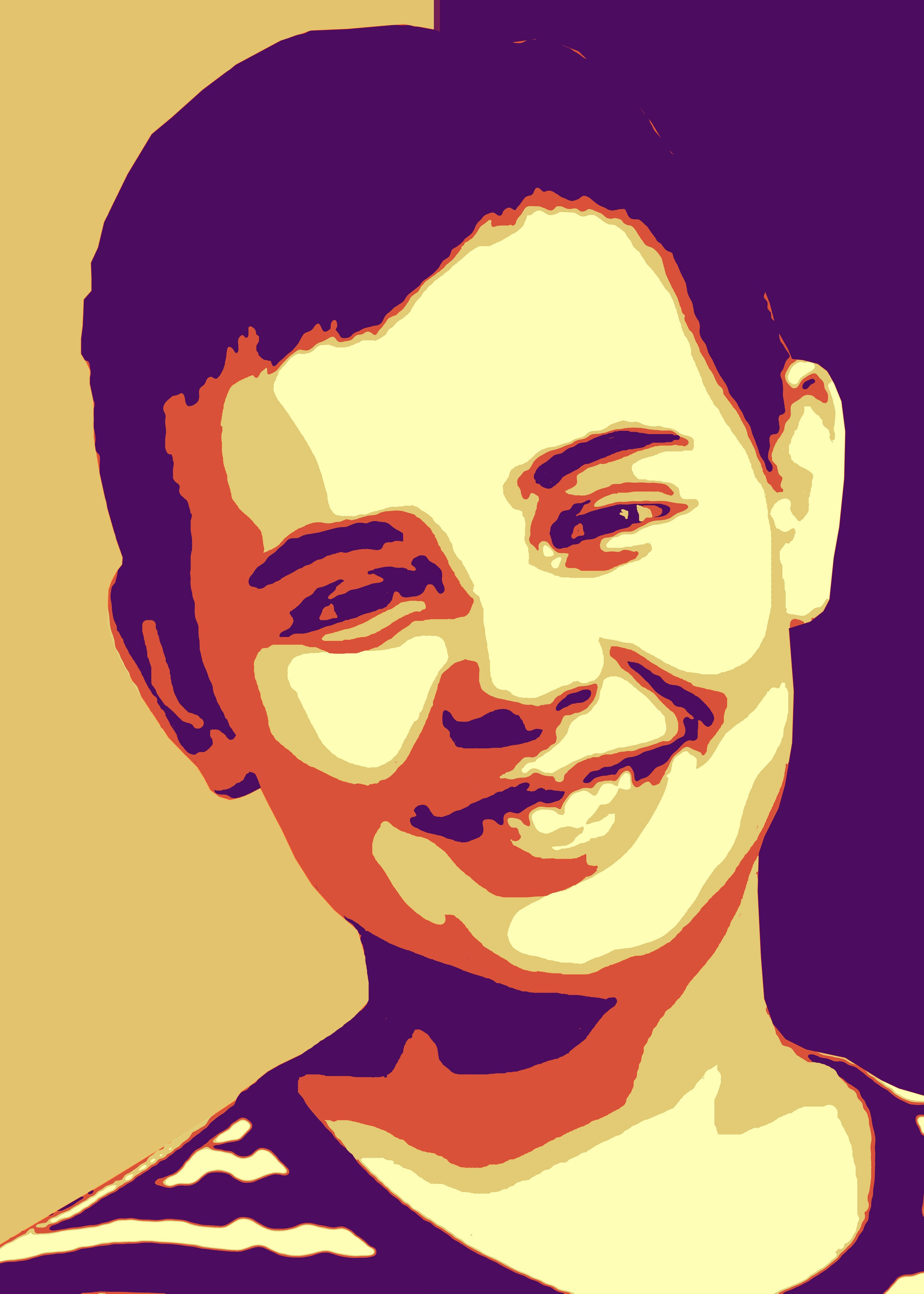 Холст, акрил (поп-арт) 60x80