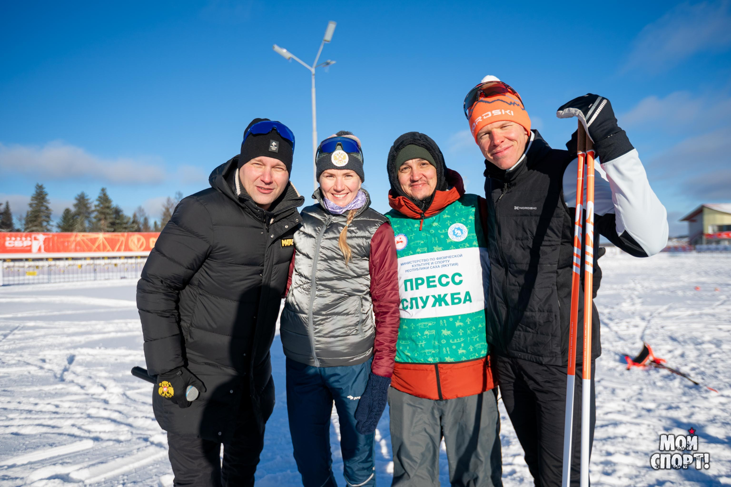 Ультра-спринт по биатлону 2025. Студия «Мой Спорт!» — все о спорте в Якутии