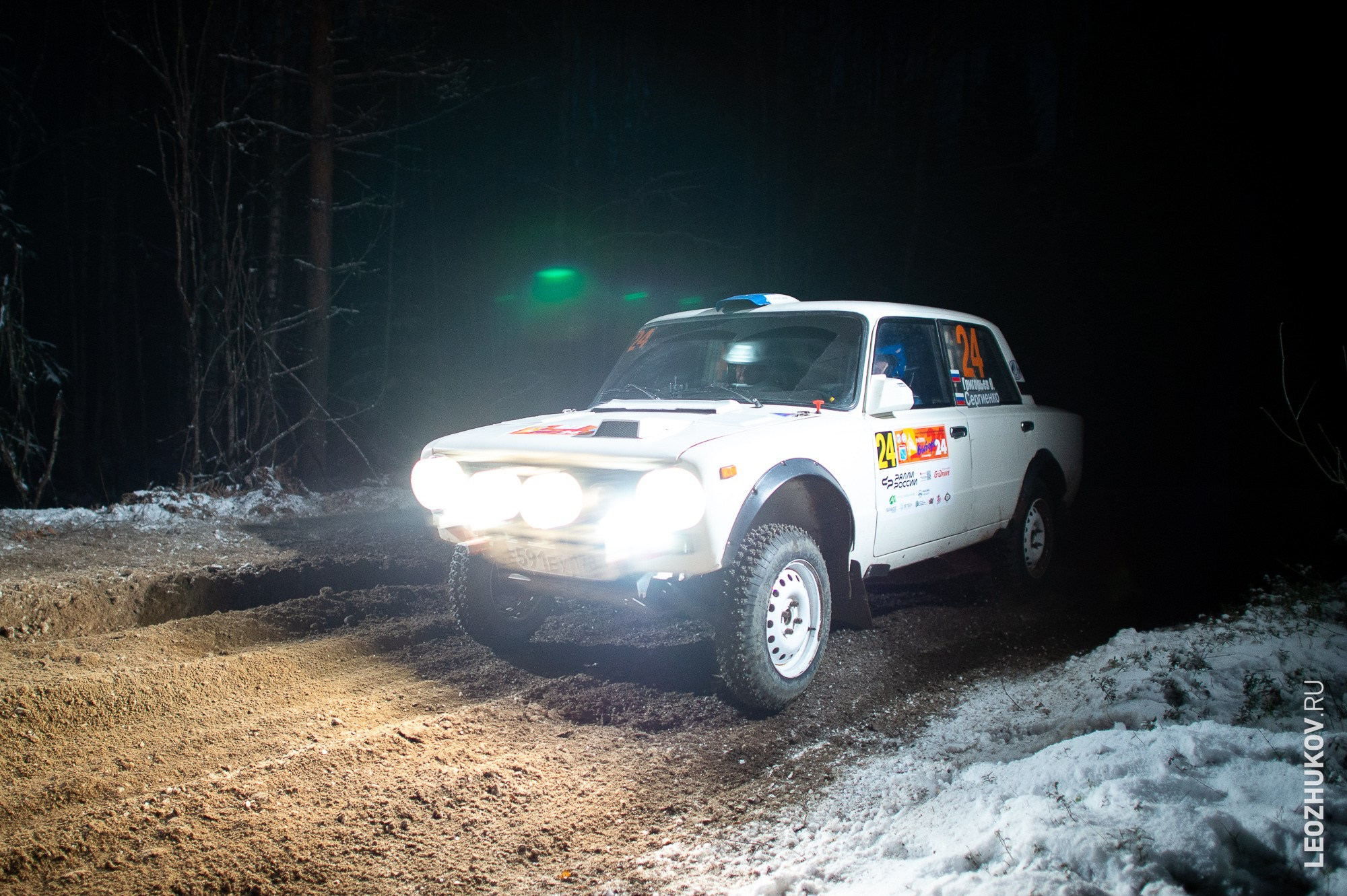 Rally Vyborg 2024. Sports photographer Leonid Zhukov