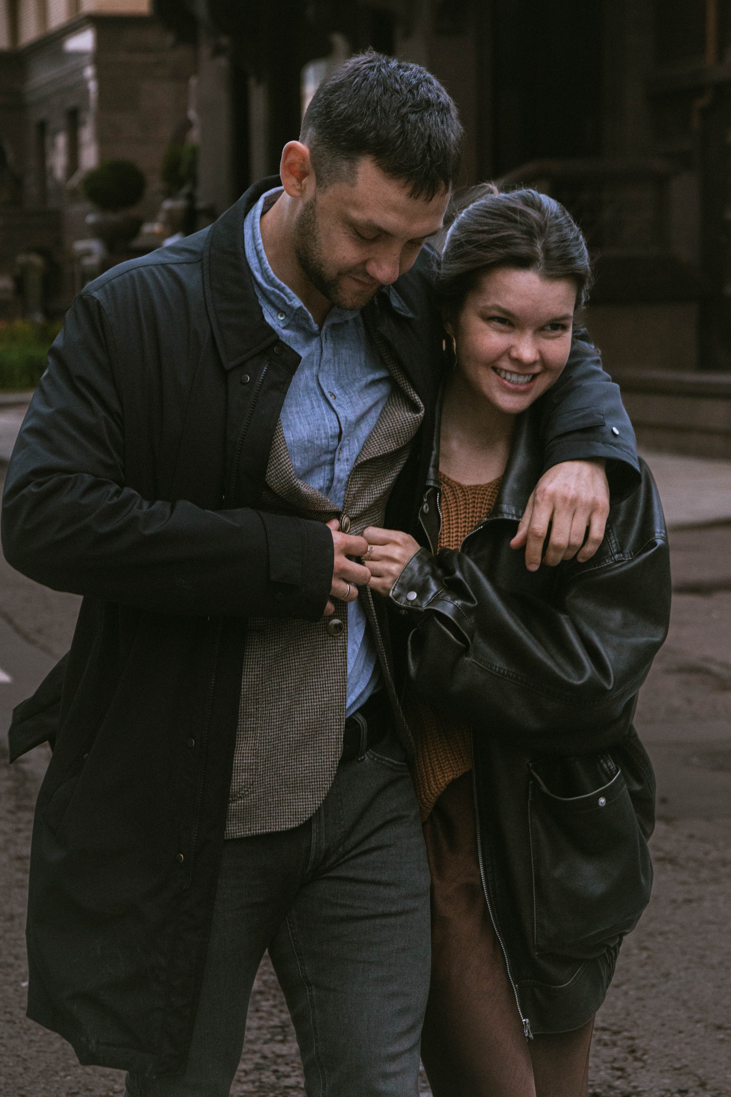 Лавстори на улицах Москвы. Семейный фотограф Химки — Москва