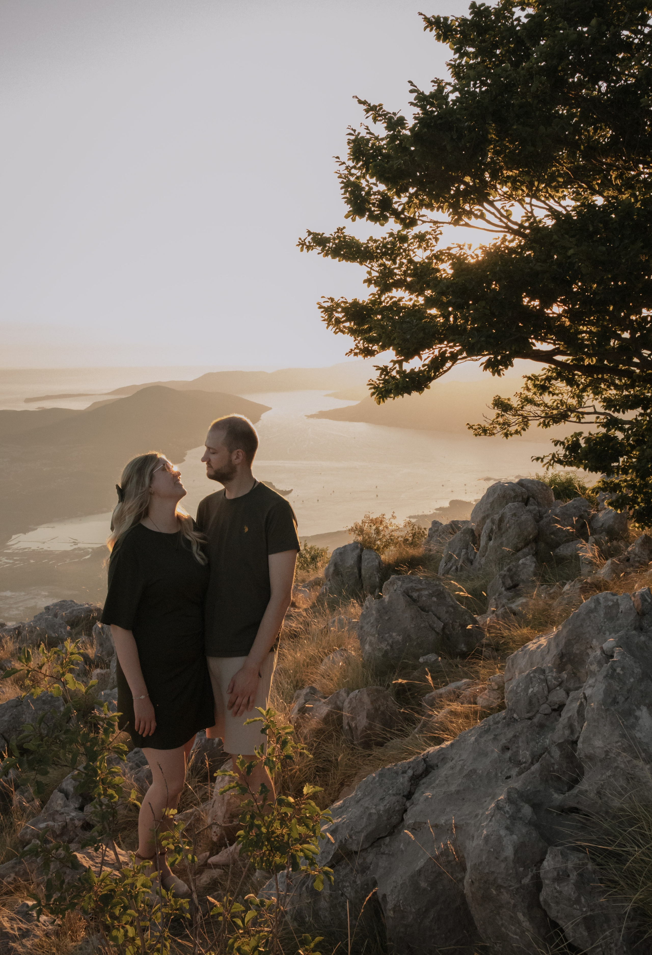 Andre & Franzi Proposal. Портретный фотограф в Тивате Черногория Катерина Кирсанова