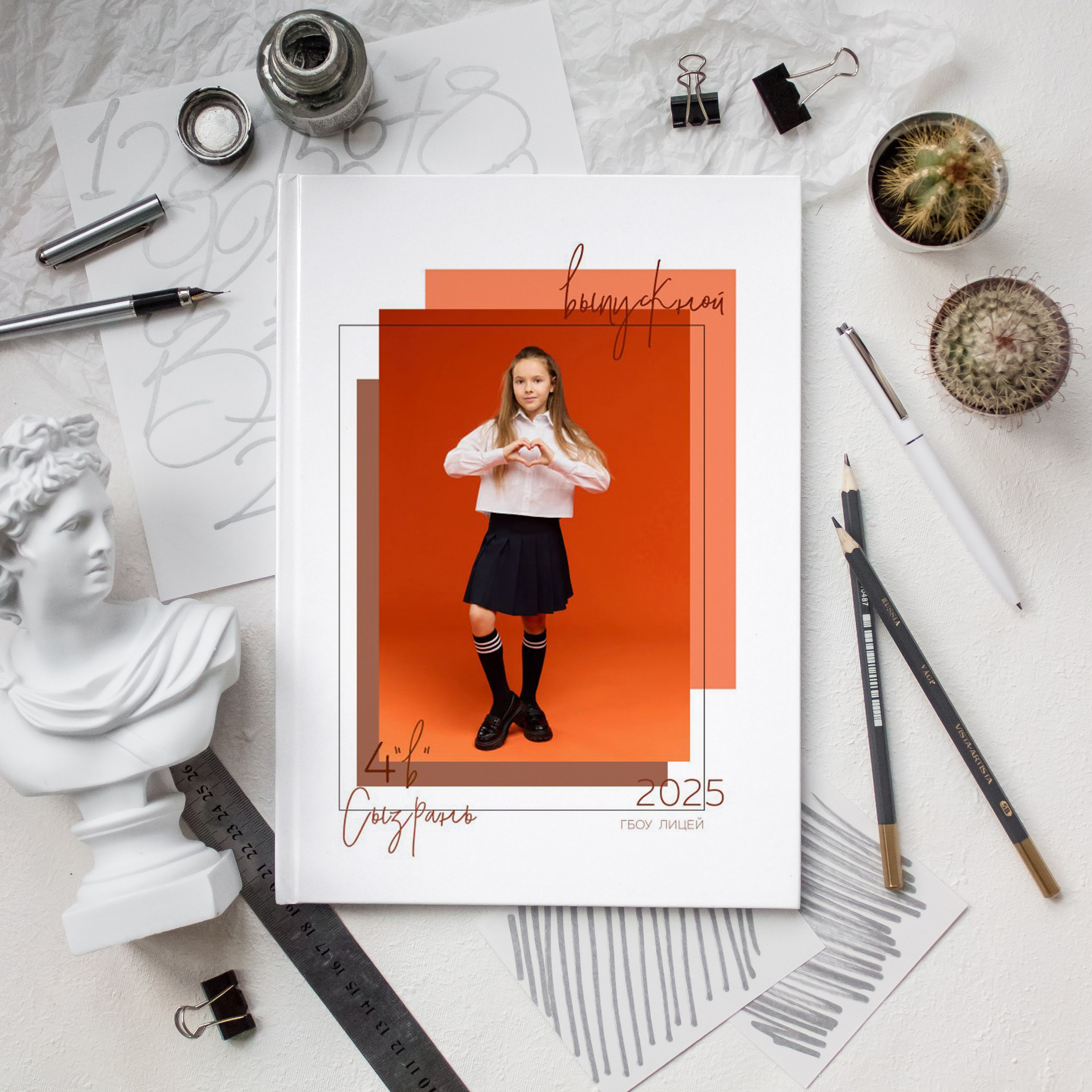 Альбом «Оранж» сызрань. Школьный фотограф, выпускные альбомы